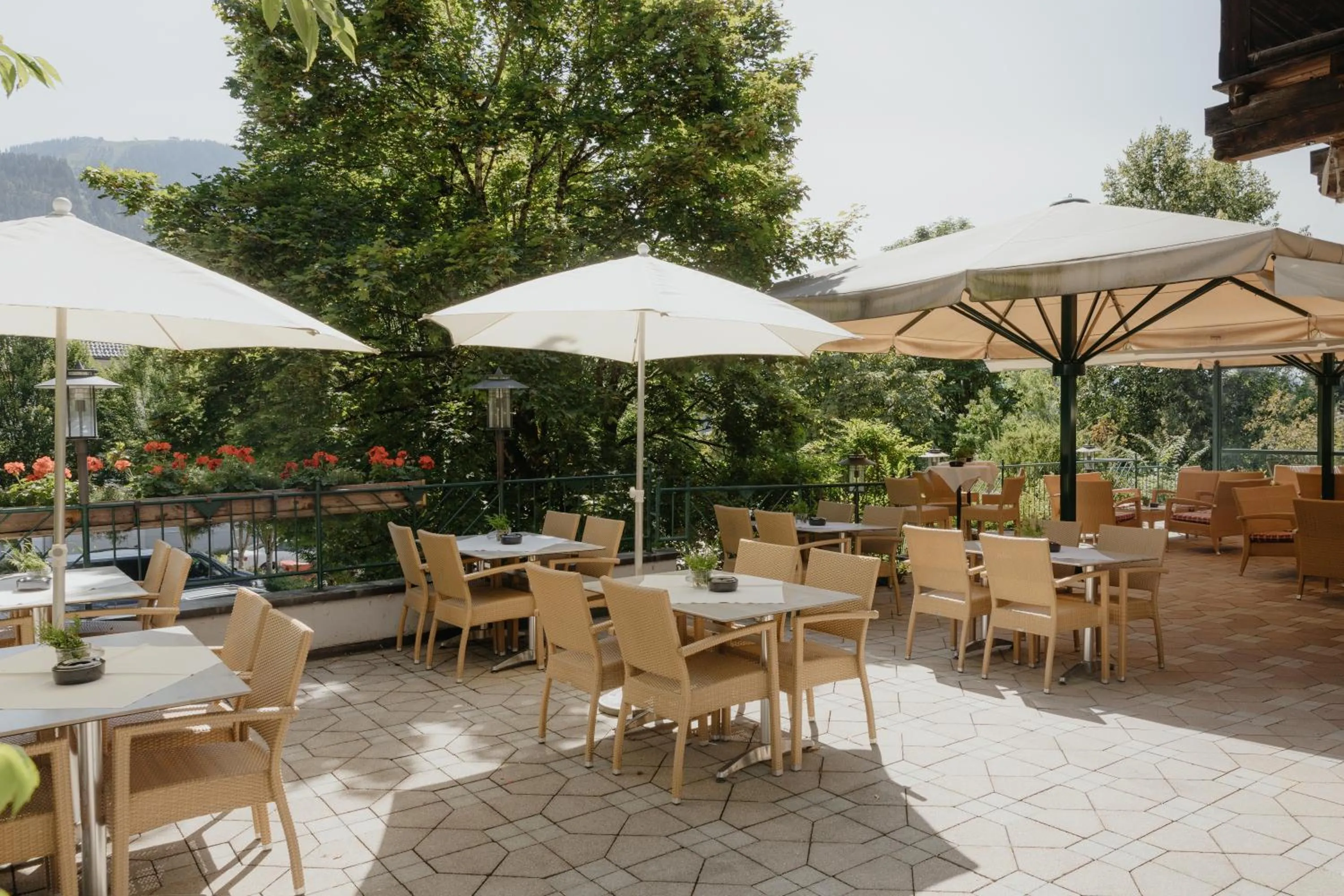 Balcony/Terrace in Hotel Kaiser in Tirol