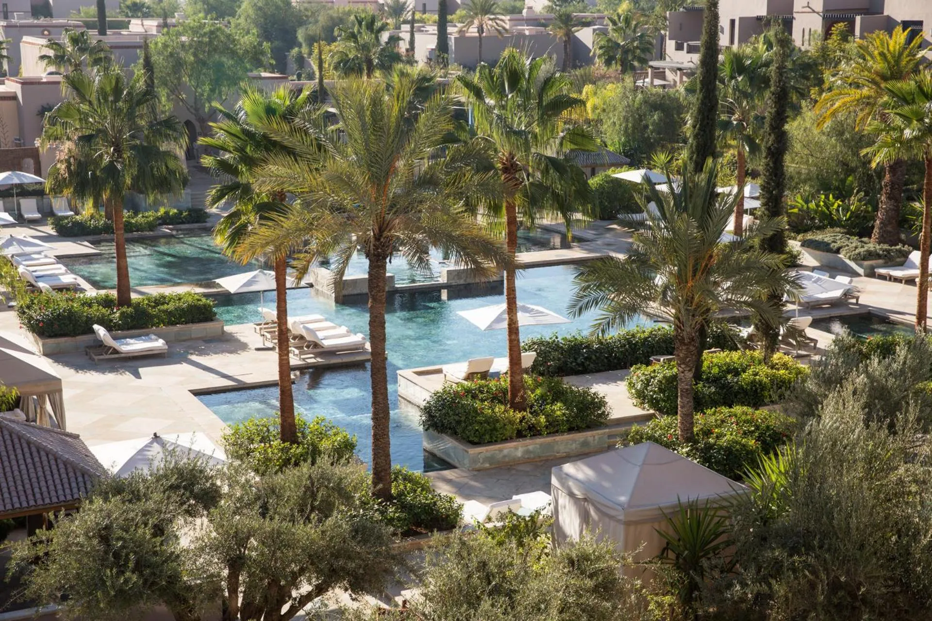 Garden view in Four Seasons Resort Marrakech