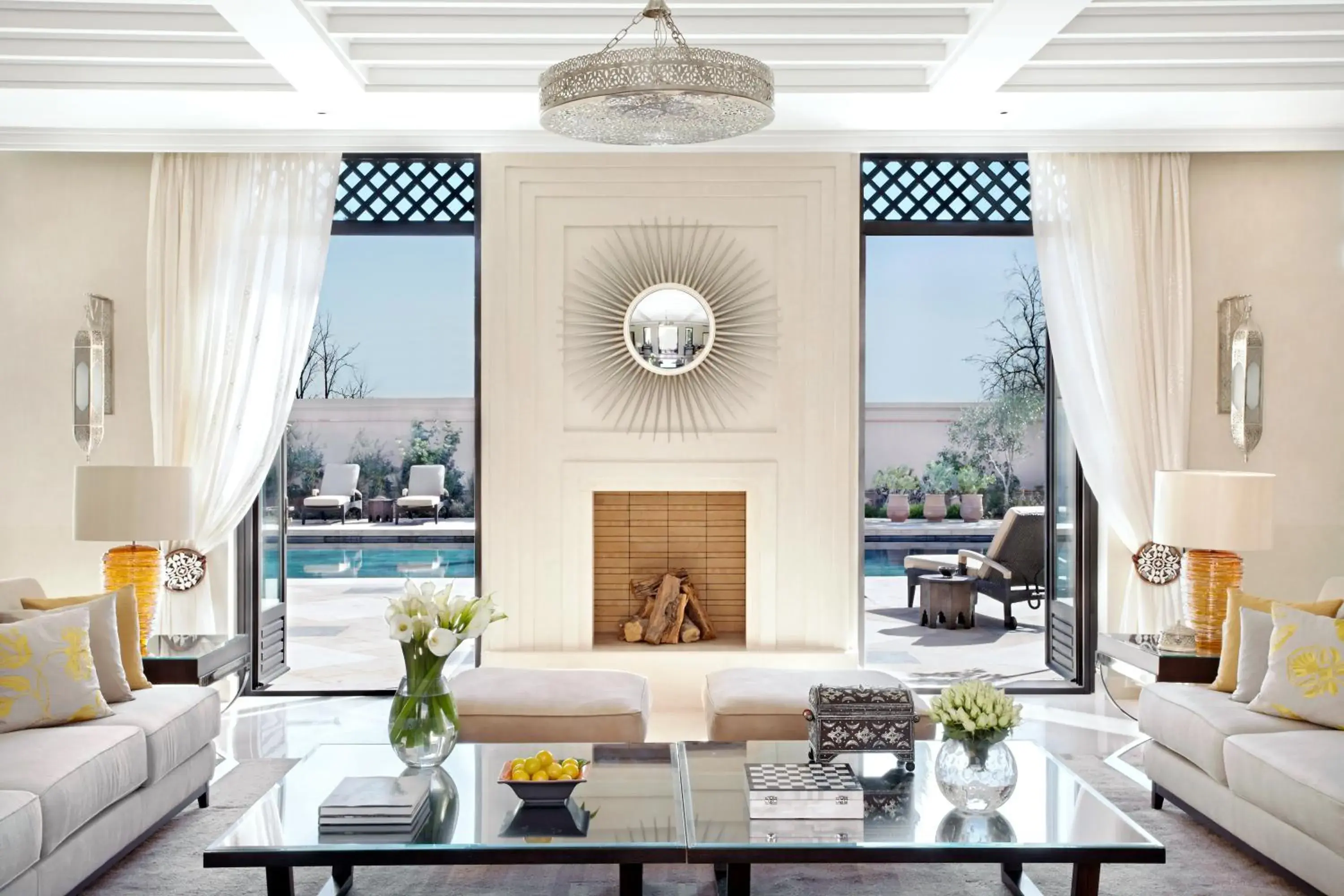 Lounge or bar in Four Seasons Resort Marrakech Lounge or bar in Four Seasons Resort Marrakech