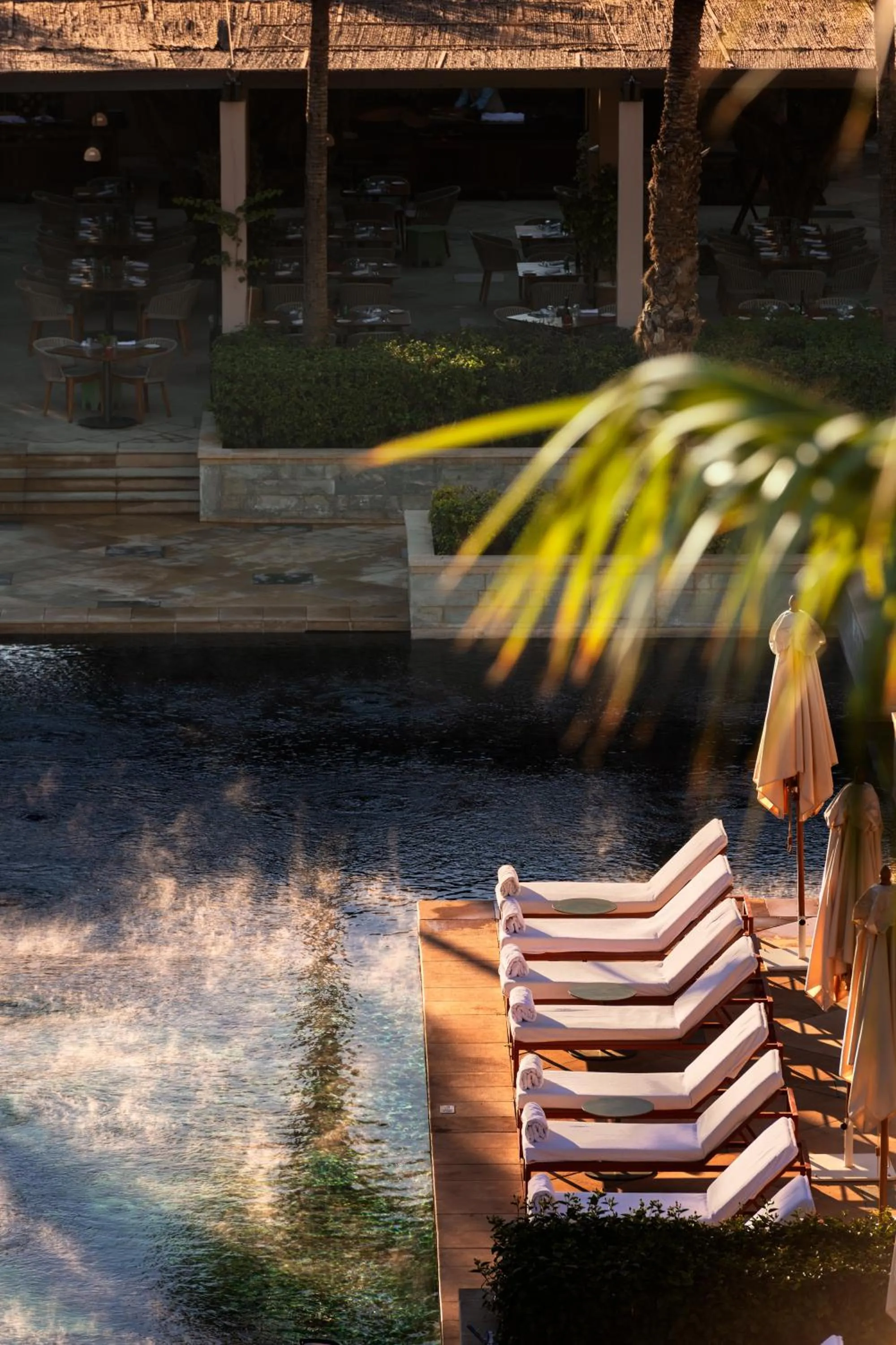 Pool view in Four Seasons Resort Marrakech