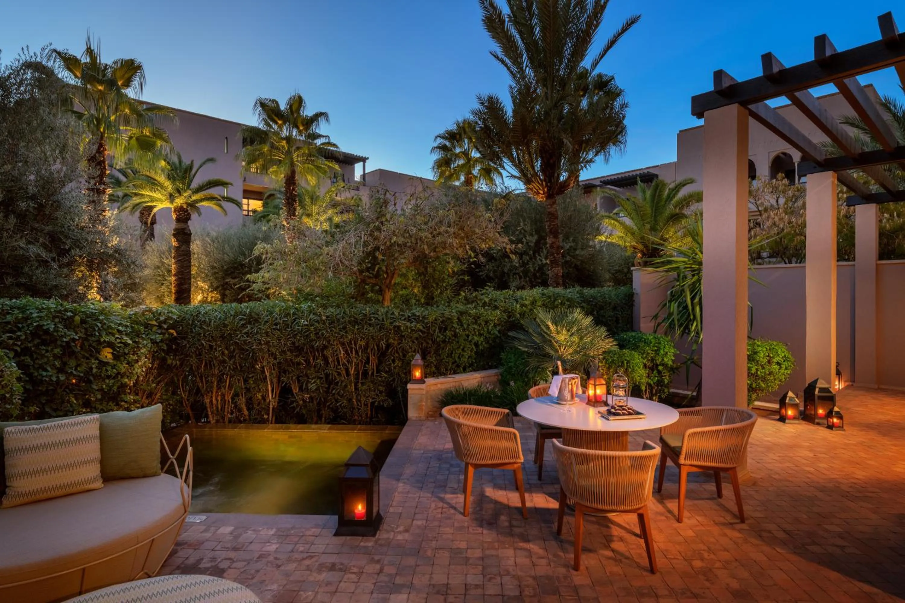 Patio in Four Seasons Resort Marrakech