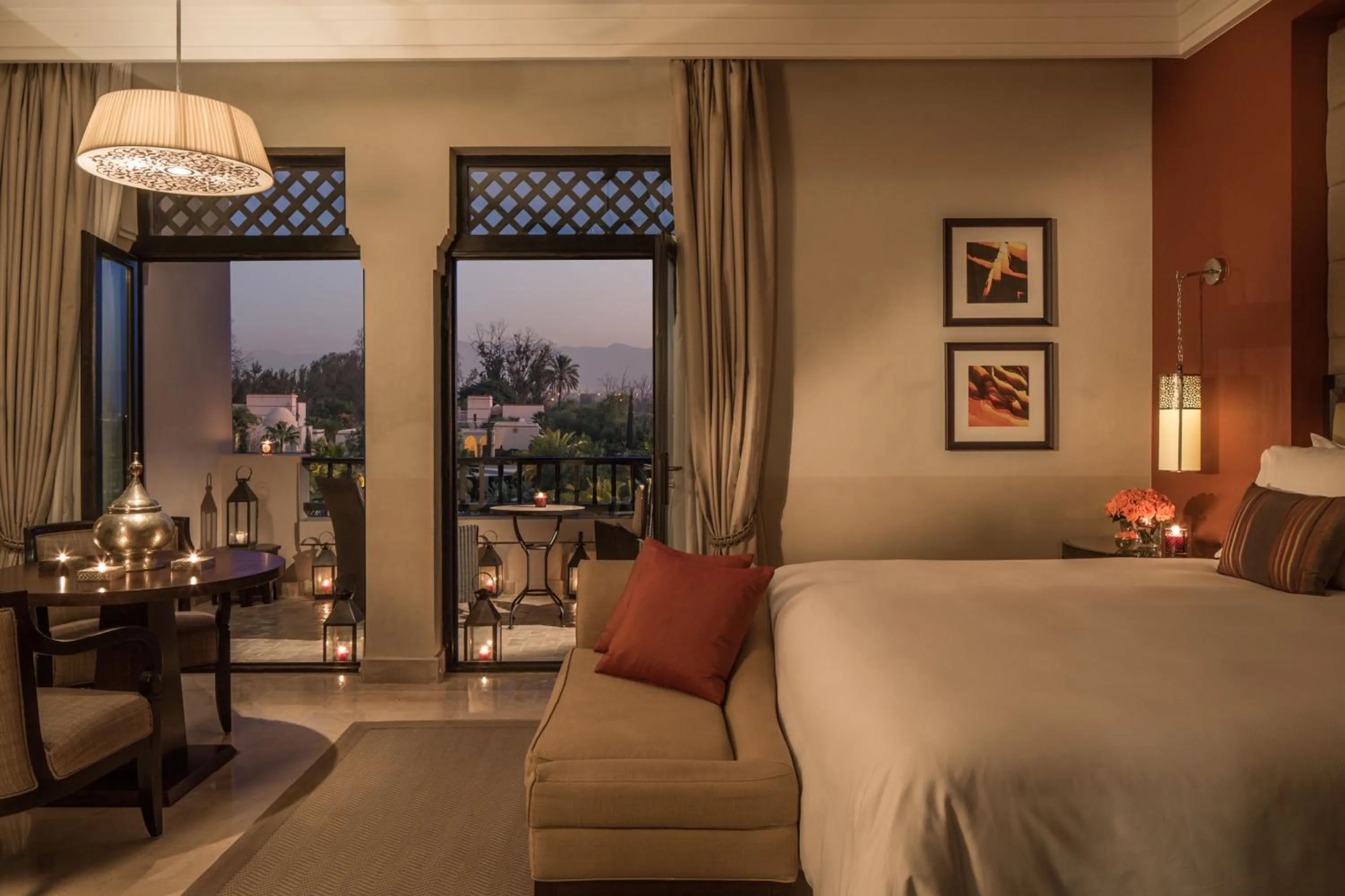 Photo of the whole room, Bed in Four Seasons Resort Marrakech