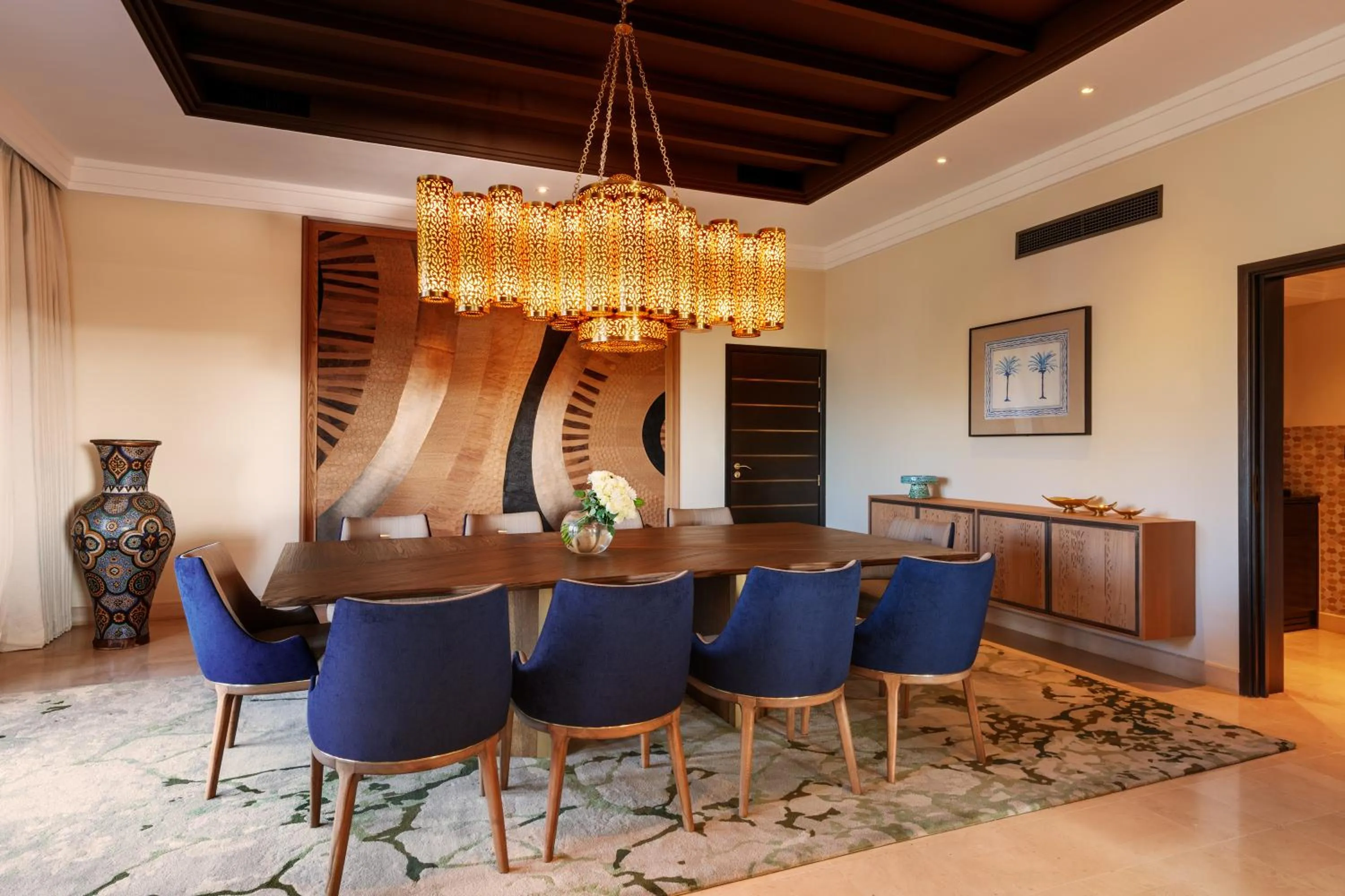 Dining area in Four Seasons Resort Marrakech