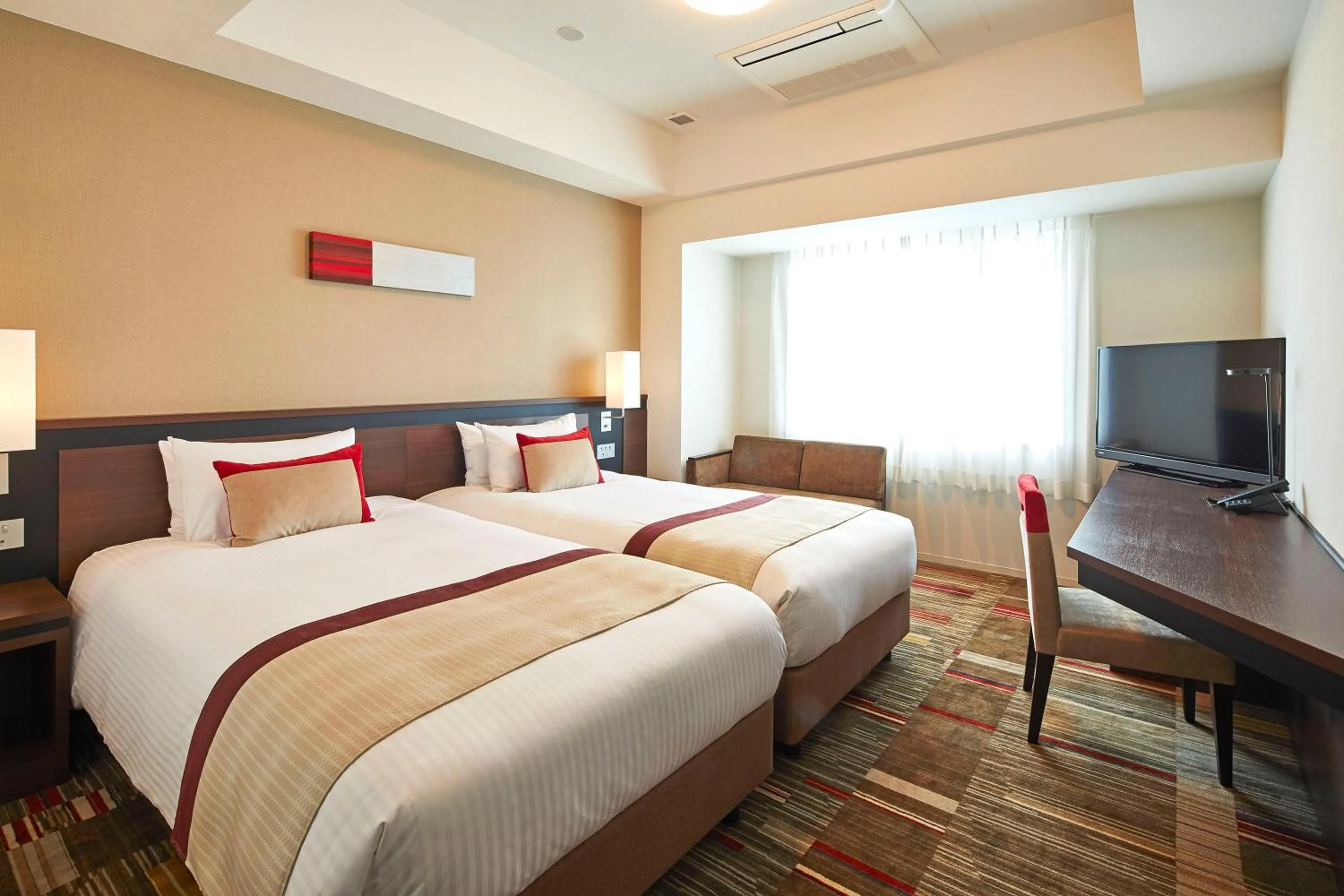 Bed in Hotel Lumiere Grande Nagareyama-Otakanomori