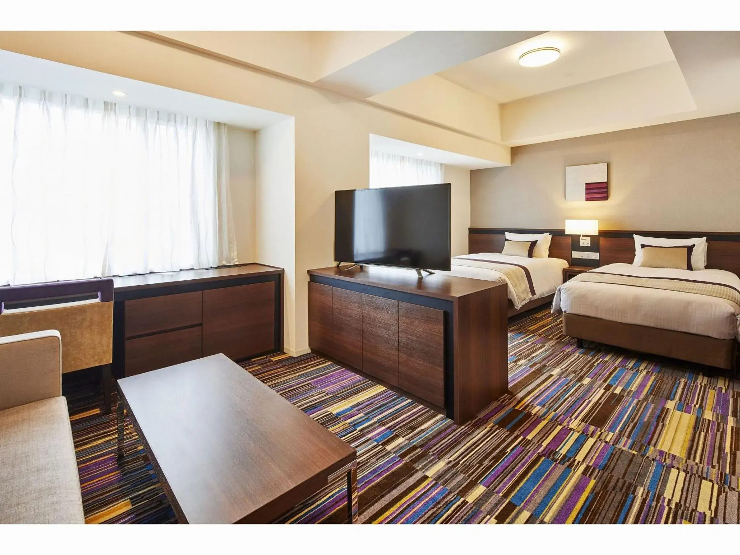 Deluxe Twin Room - Non-Smoking in Hotel Lumiere Grande Nagareyama-Otakanomori Deluxe Twin Room - Non-Smoking in Hotel Lumiere Grande Nagareyama-Otakanomori