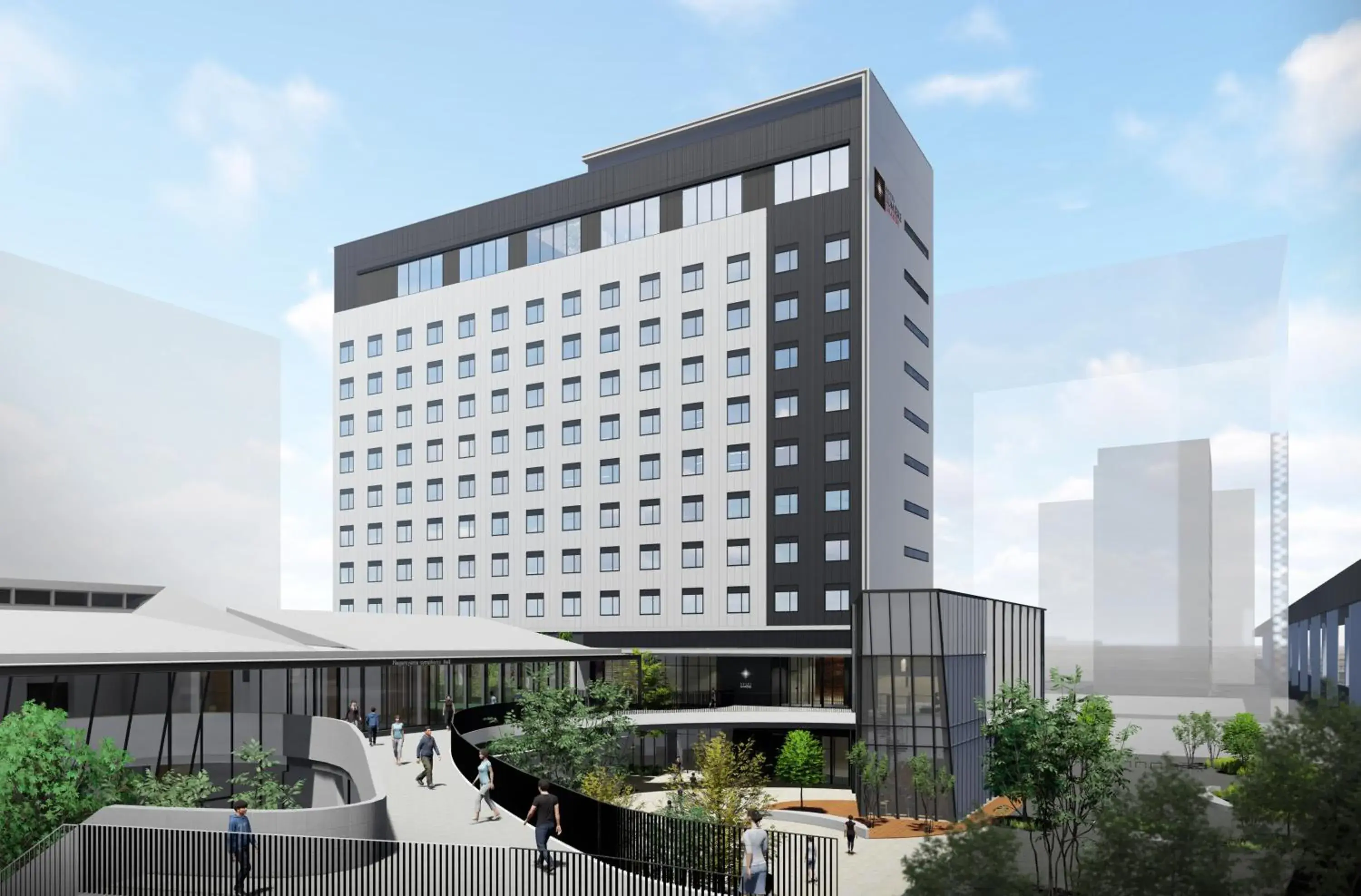 Facade/entrance in Hotel Lumiere Grande Nagareyama-Otakanomori Facade/entrance in Hotel Lumiere Grande Nagareyama-Otakanomori