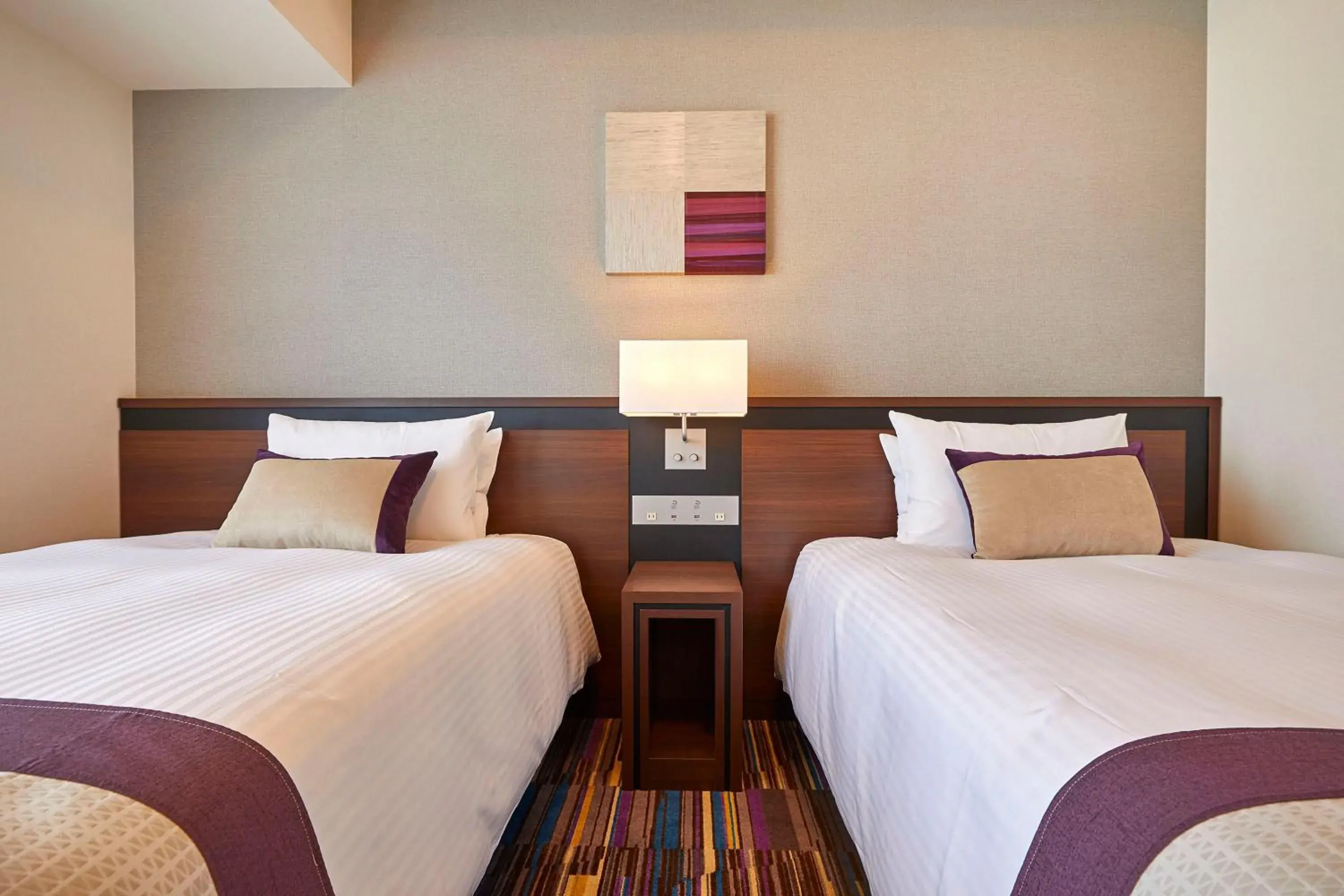 Bed in Hotel Lumiere Grande Nagareyama-Otakanomori Bed in Hotel Lumiere Grande Nagareyama-Otakanomori