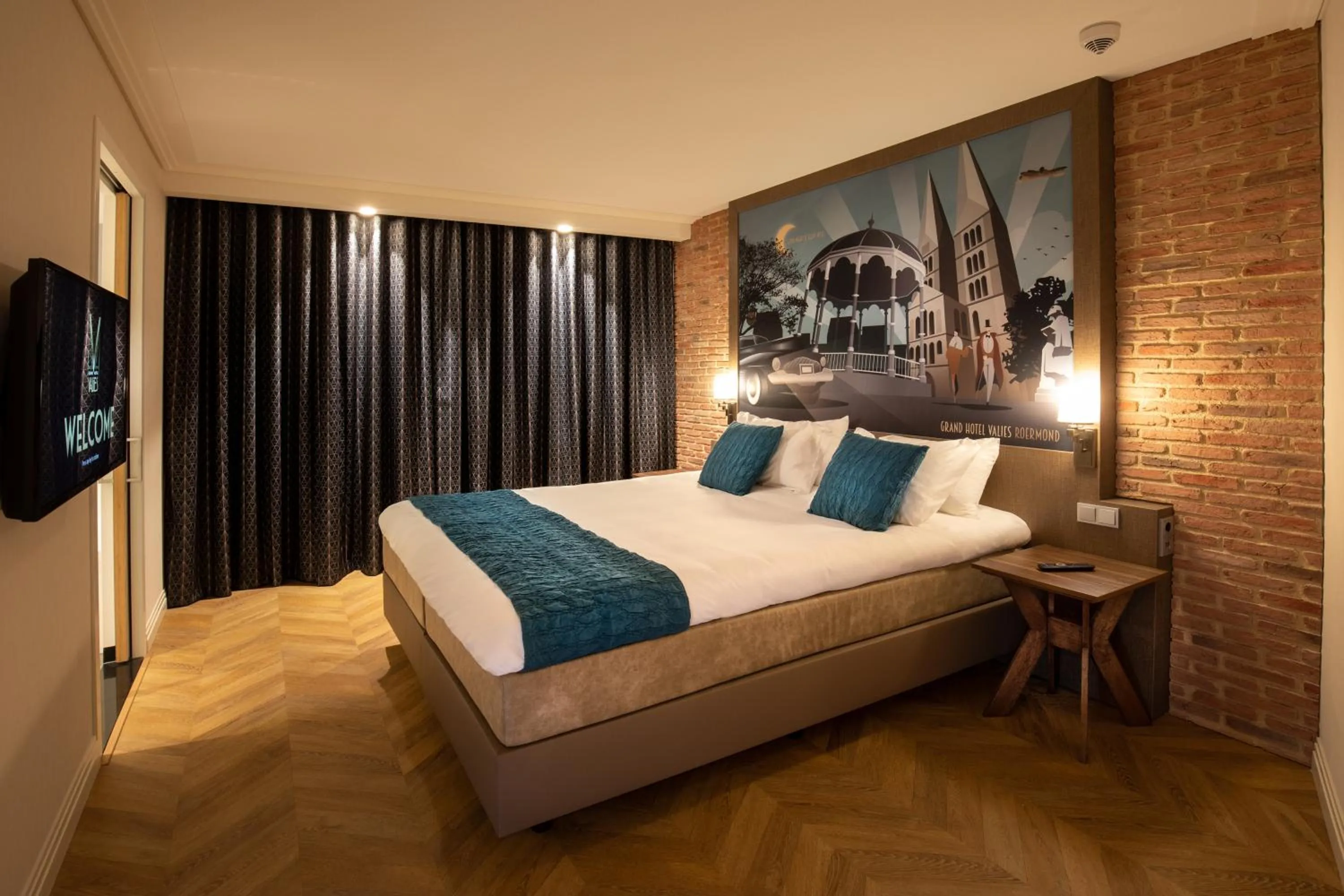 Bed in Grand Hotel Valies