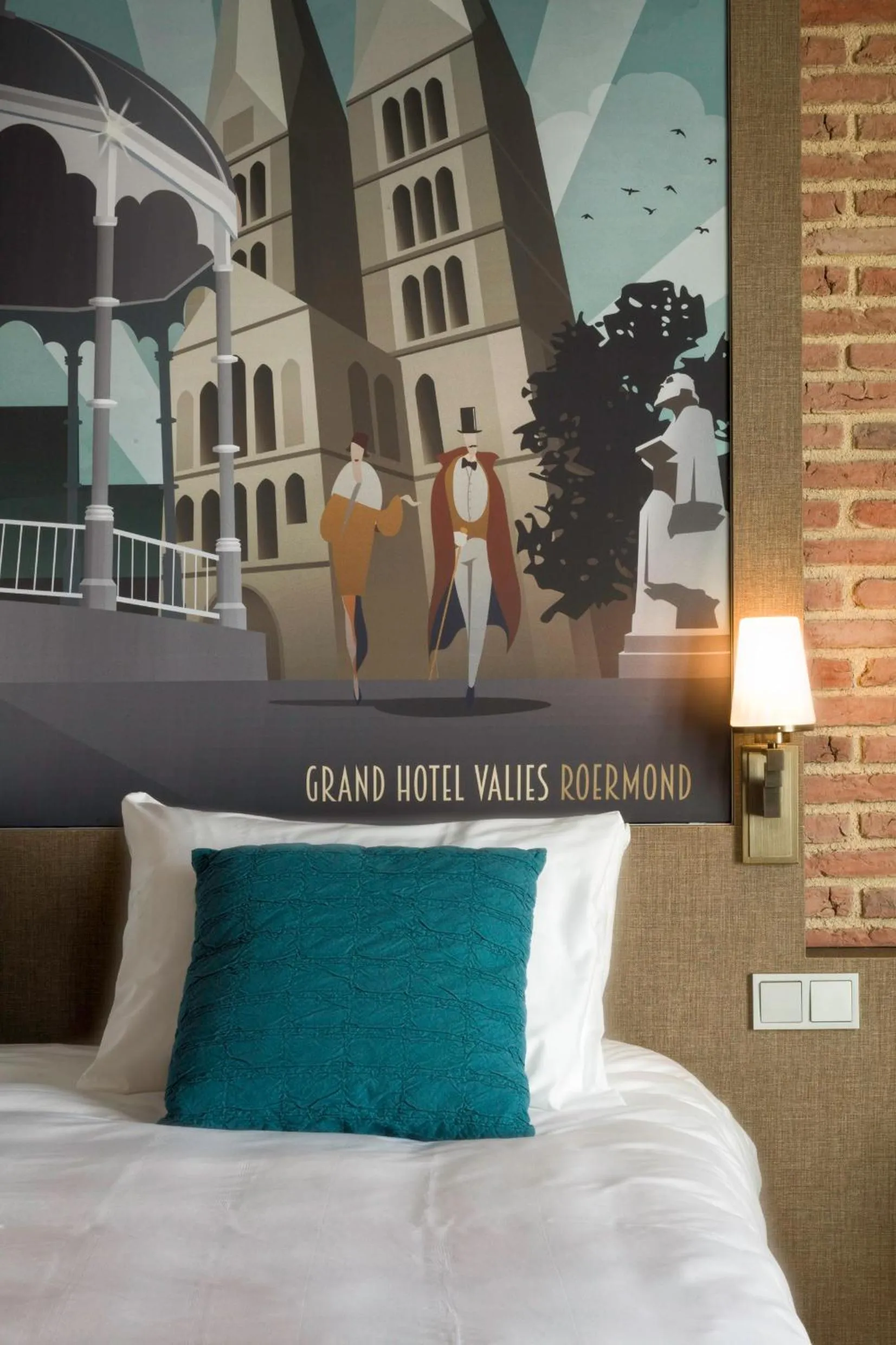 Bed in Grand Hotel Valies