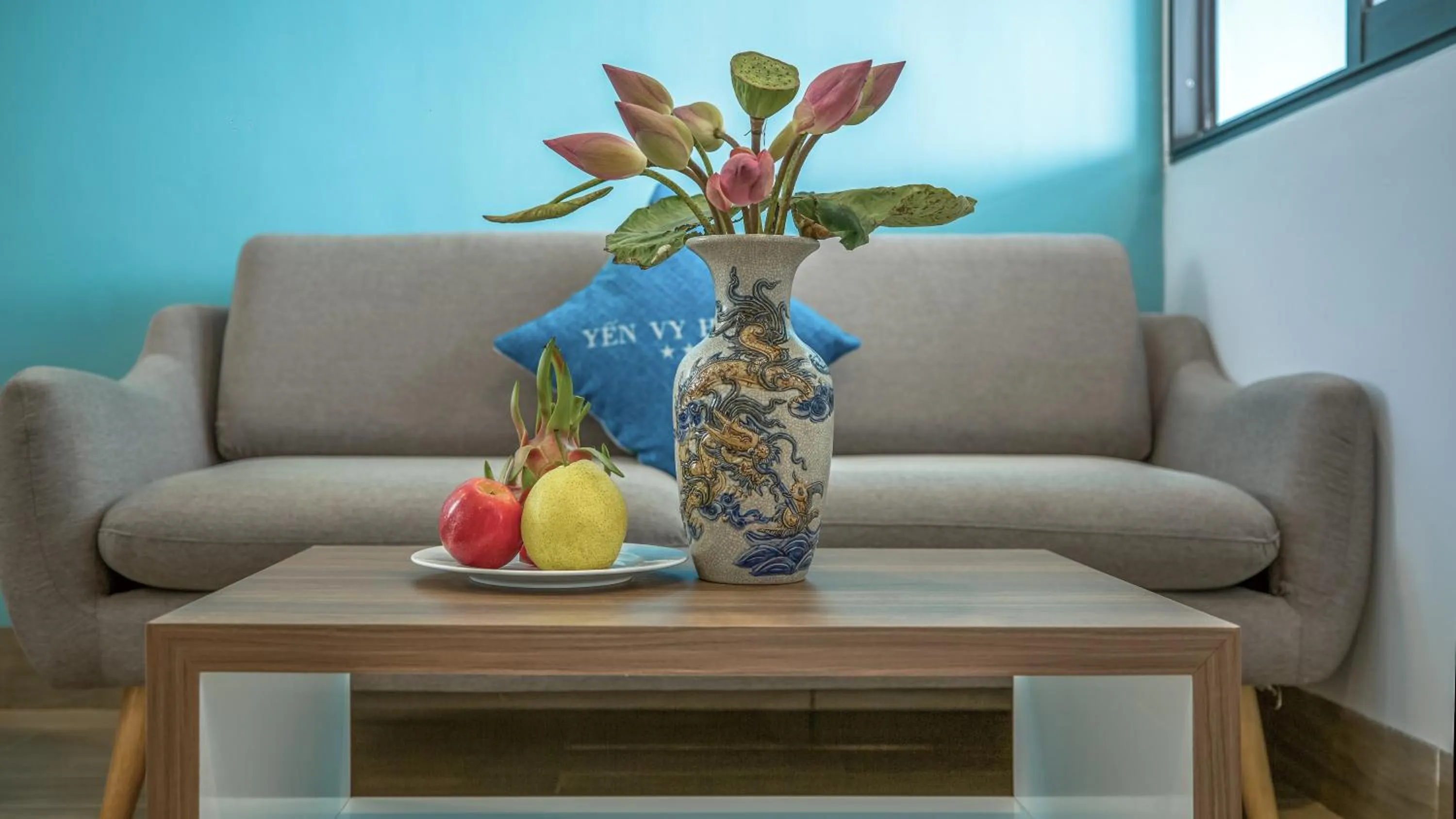 Decorative detail in Yen Vy Hotel and Apartment