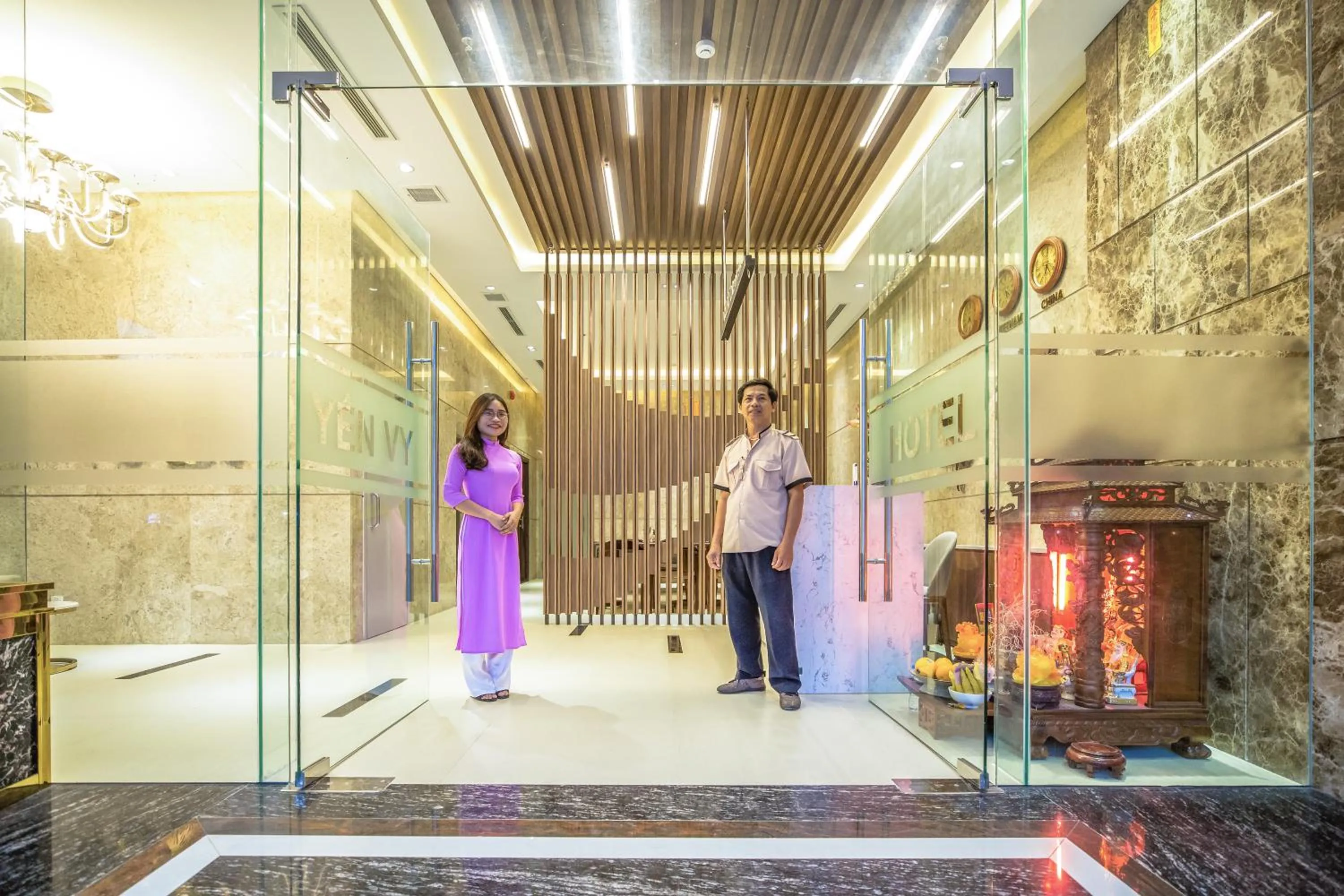 Staff in Yen Vy Hotel and Apartment