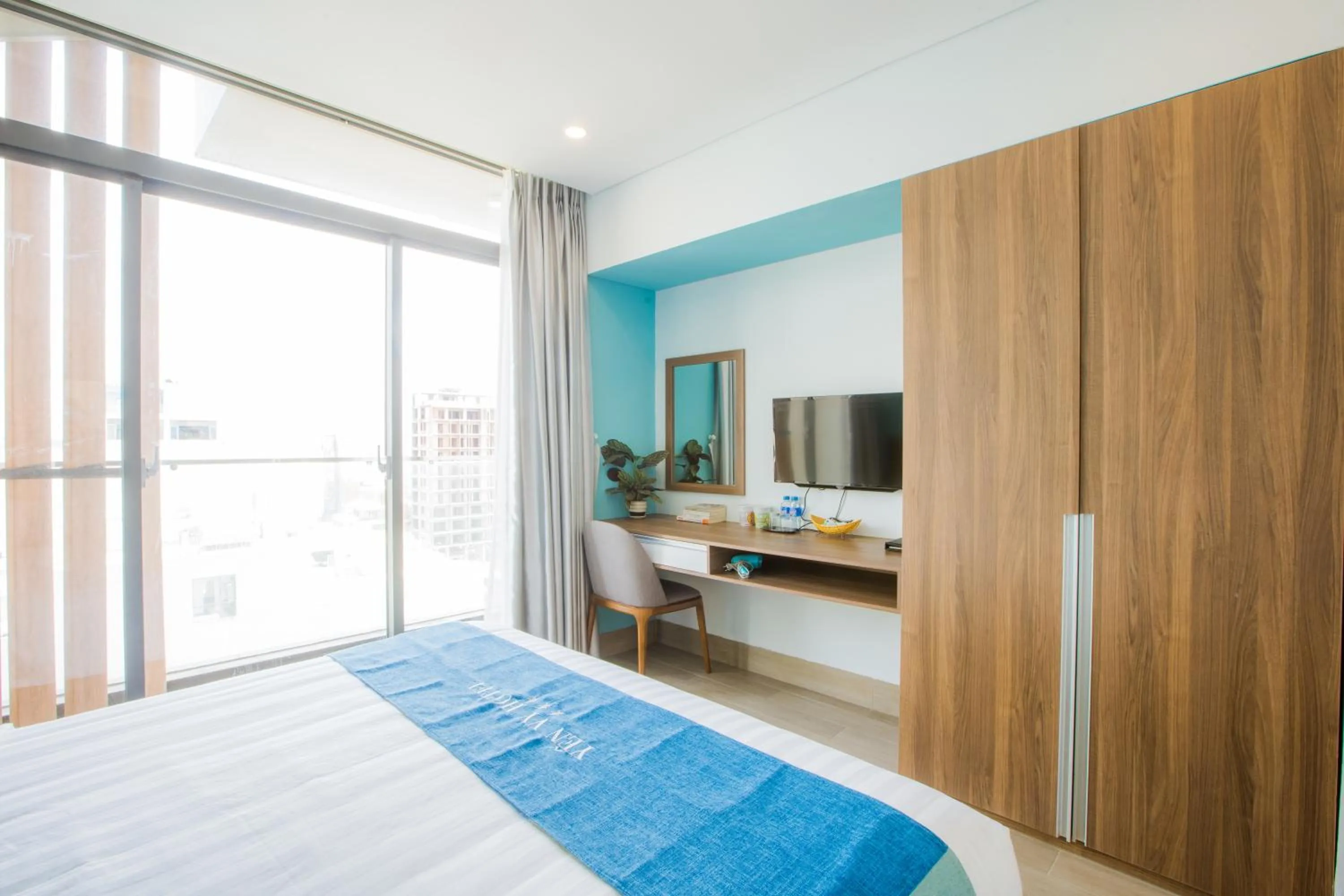 Bed in Yen Vy Hotel and Apartment