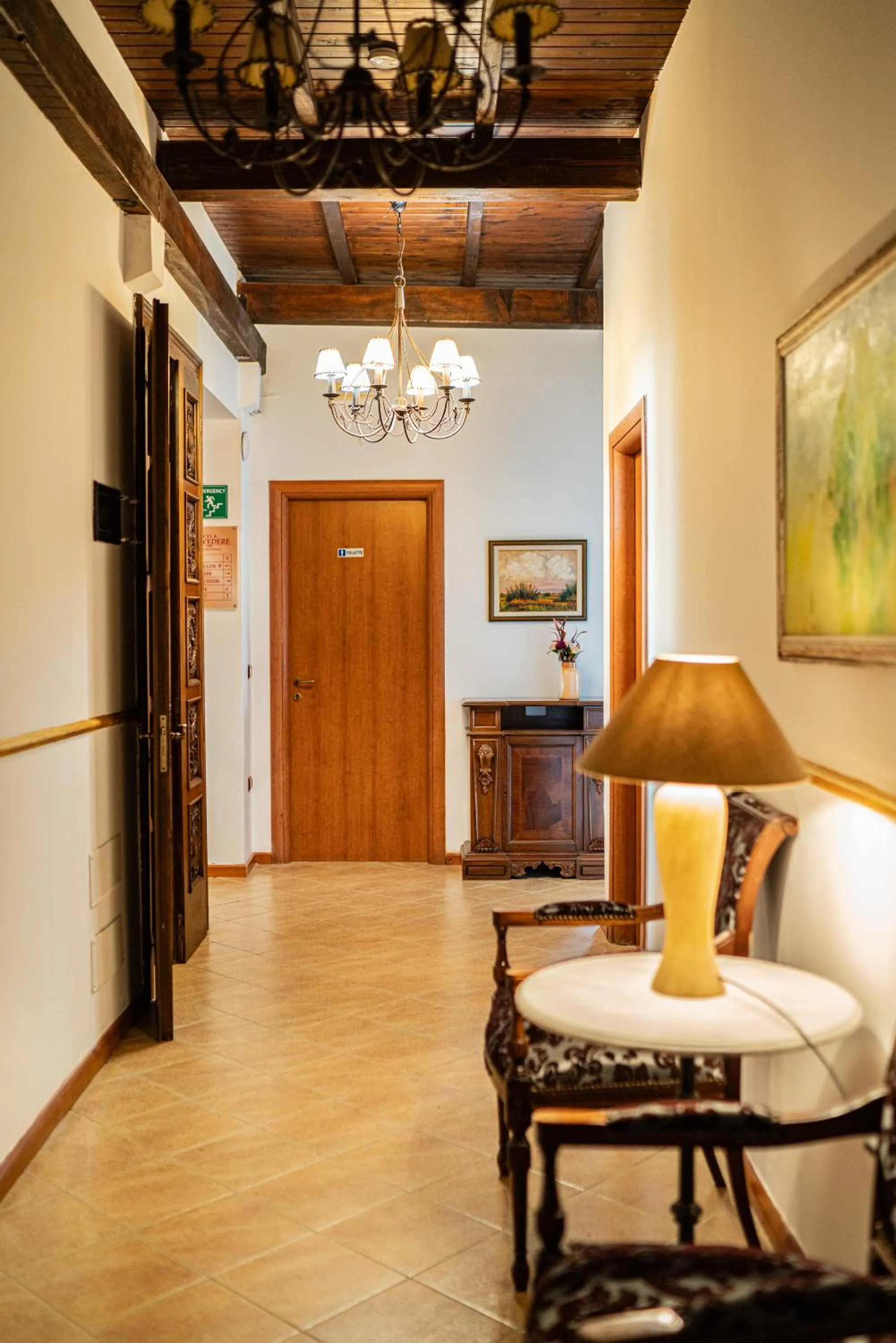 Seating area in Vila Belvedere