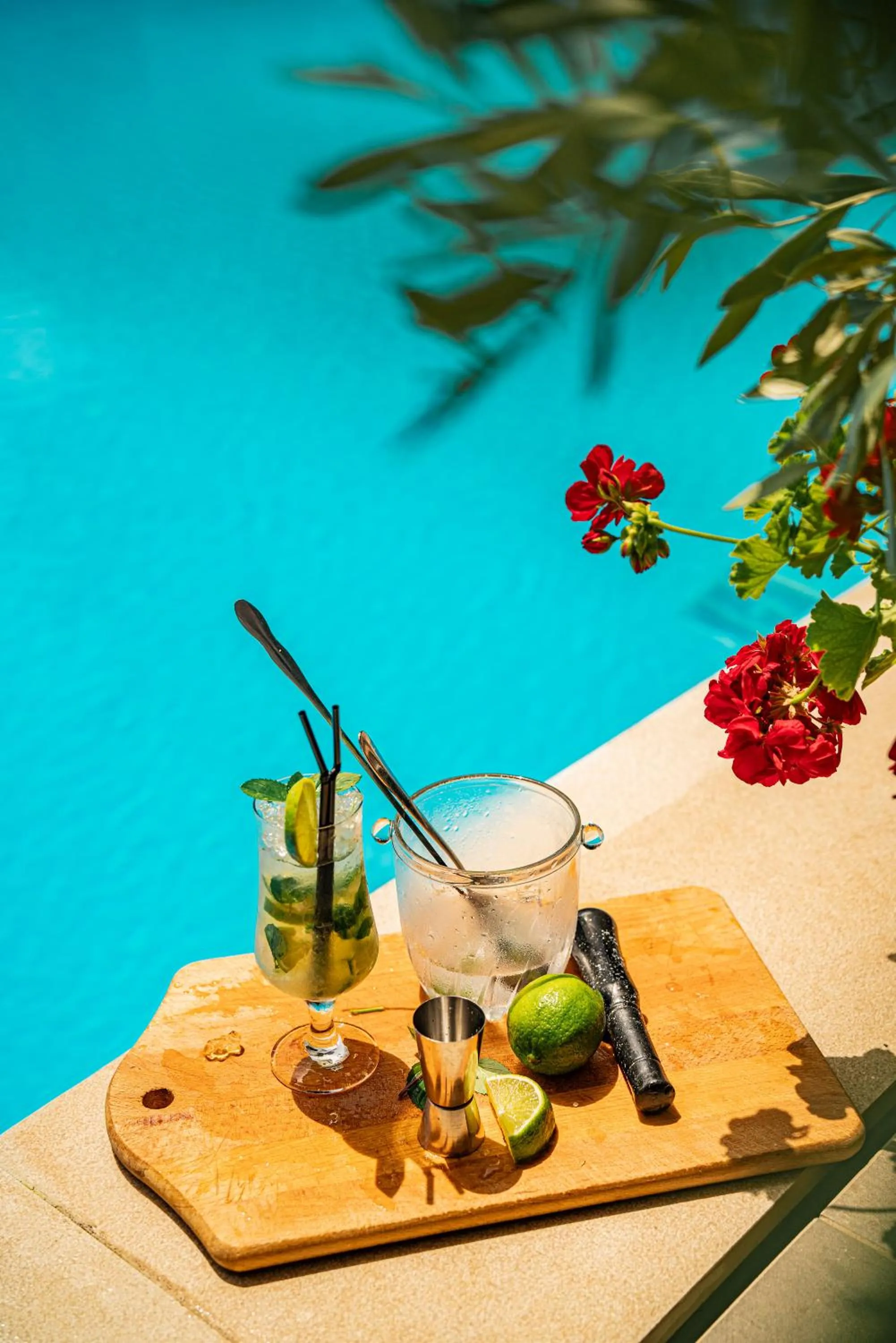 Pool view in Vila Belvedere