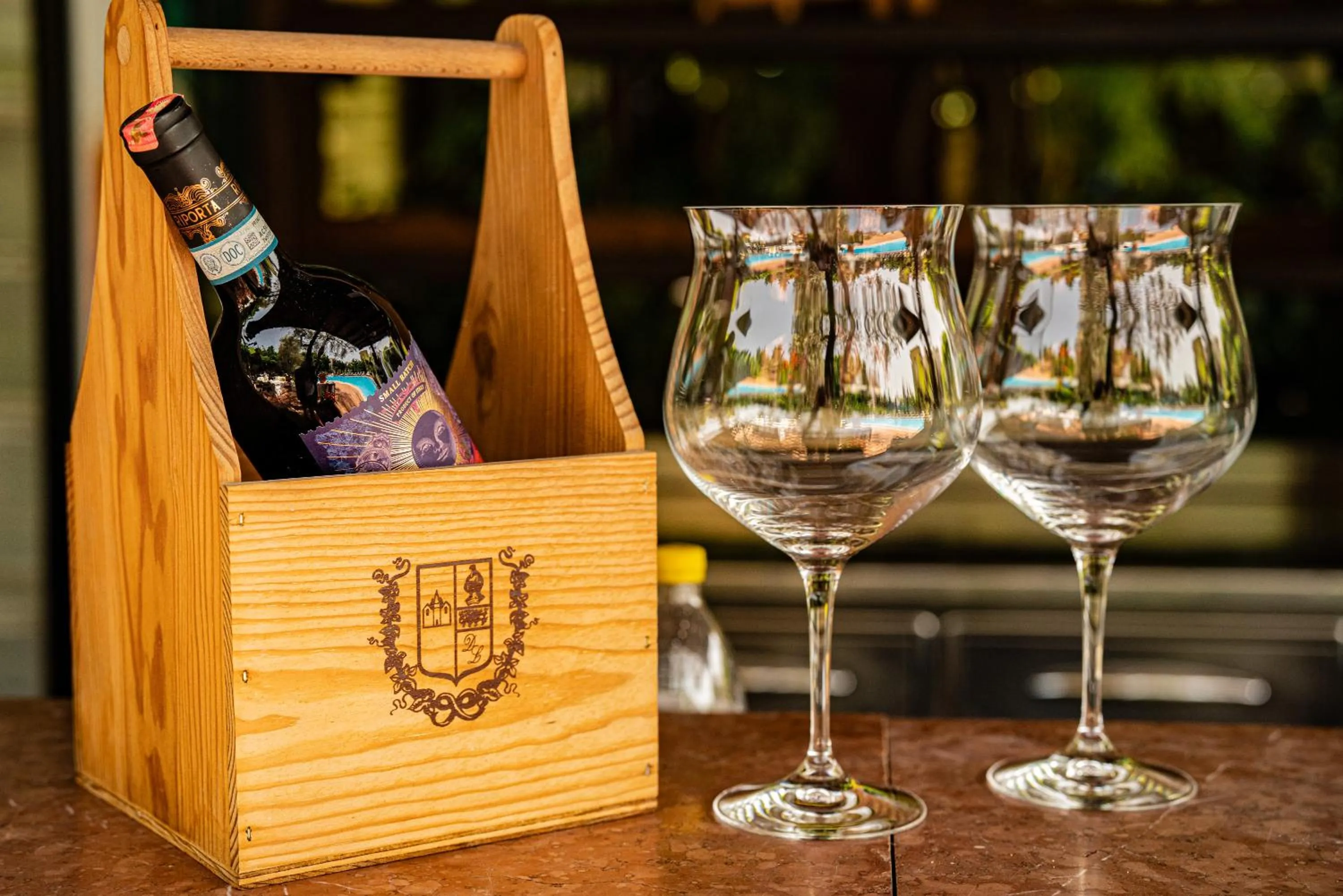 Decorative detail in Vila Belvedere