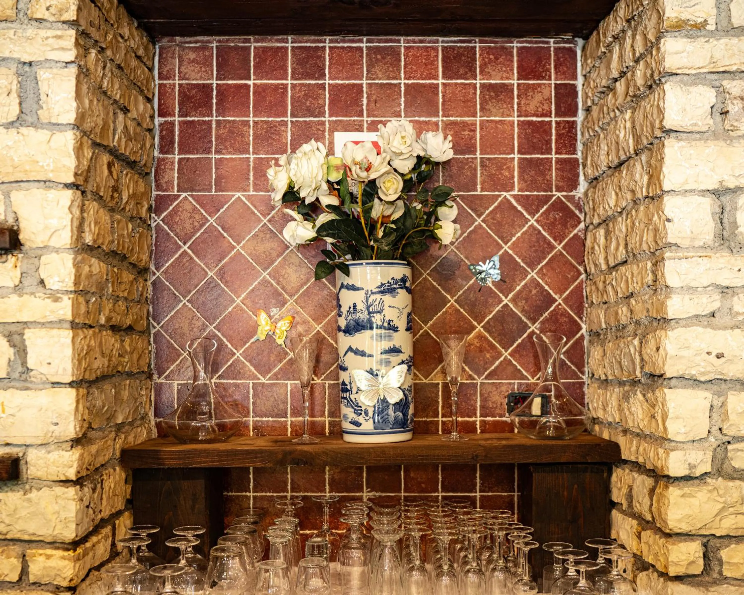 Decorative detail in Vila Belvedere