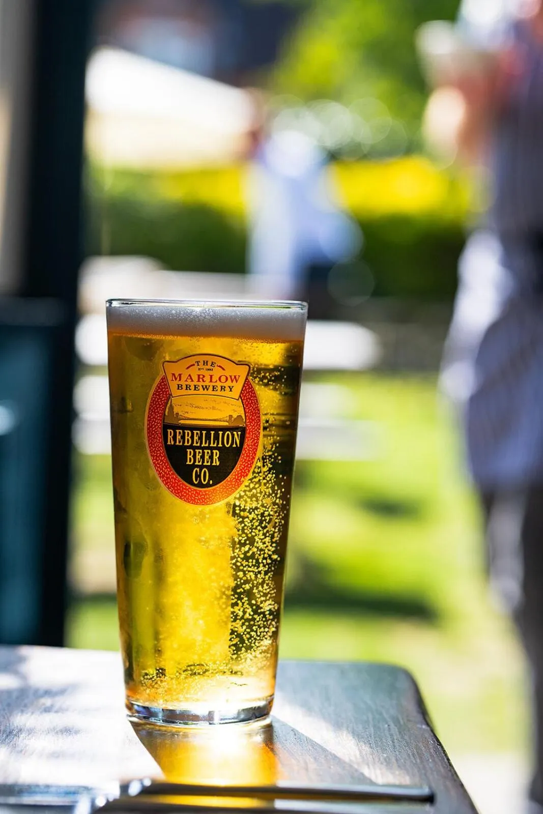 Food and drinks in The Stag and Huntsman at Hambleden