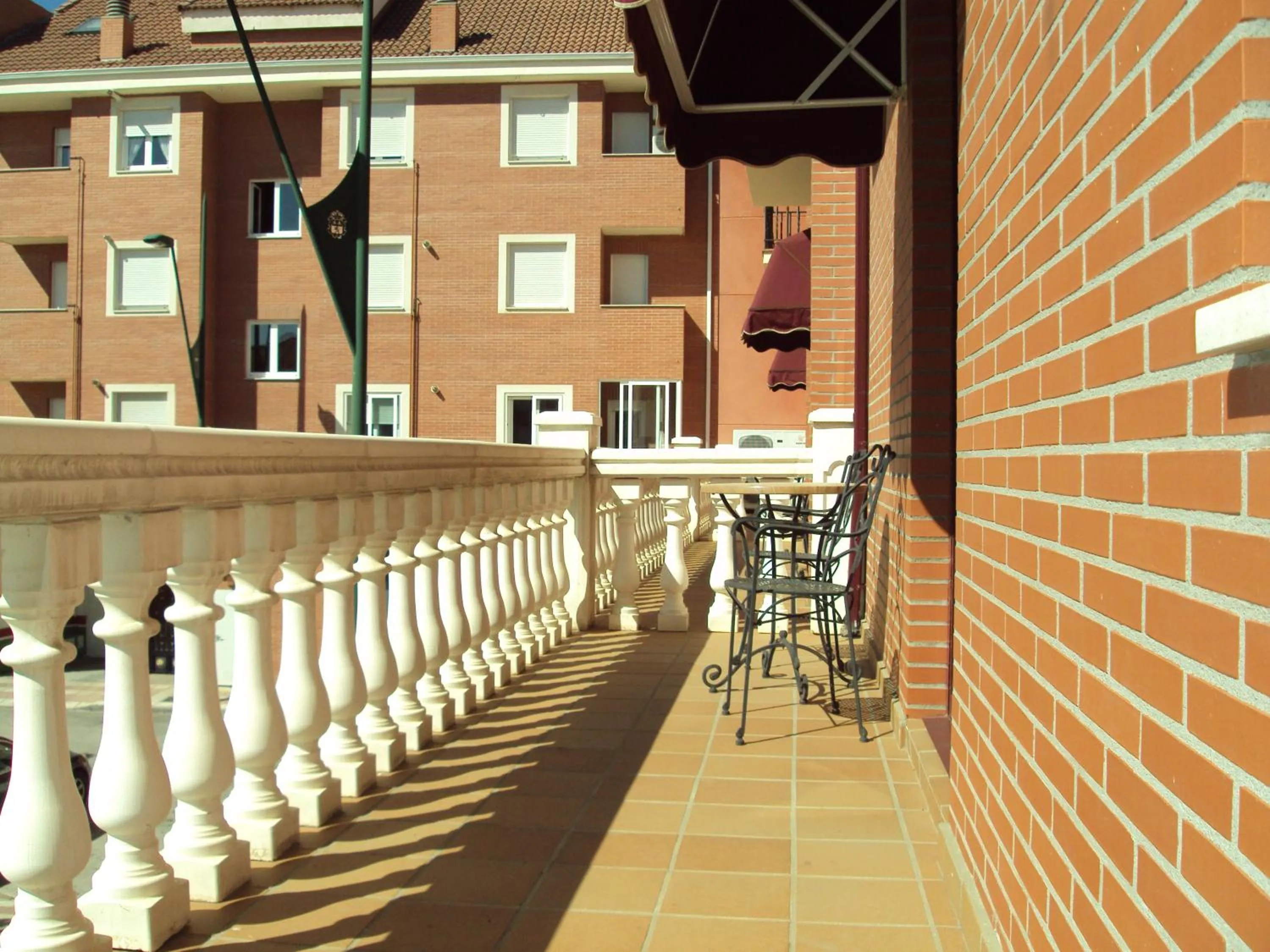 Balcony/Terrace in Hotel Alfageme