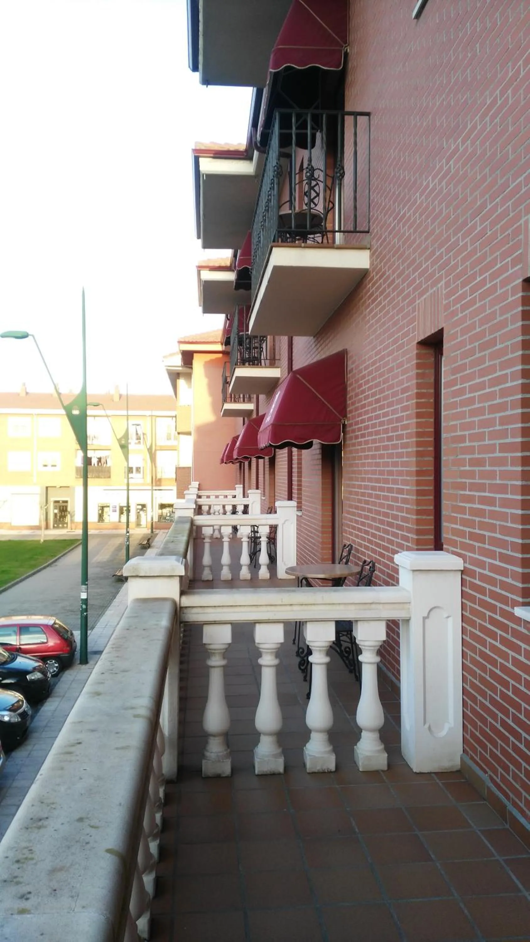 Balcony/Terrace in Hotel Alfageme