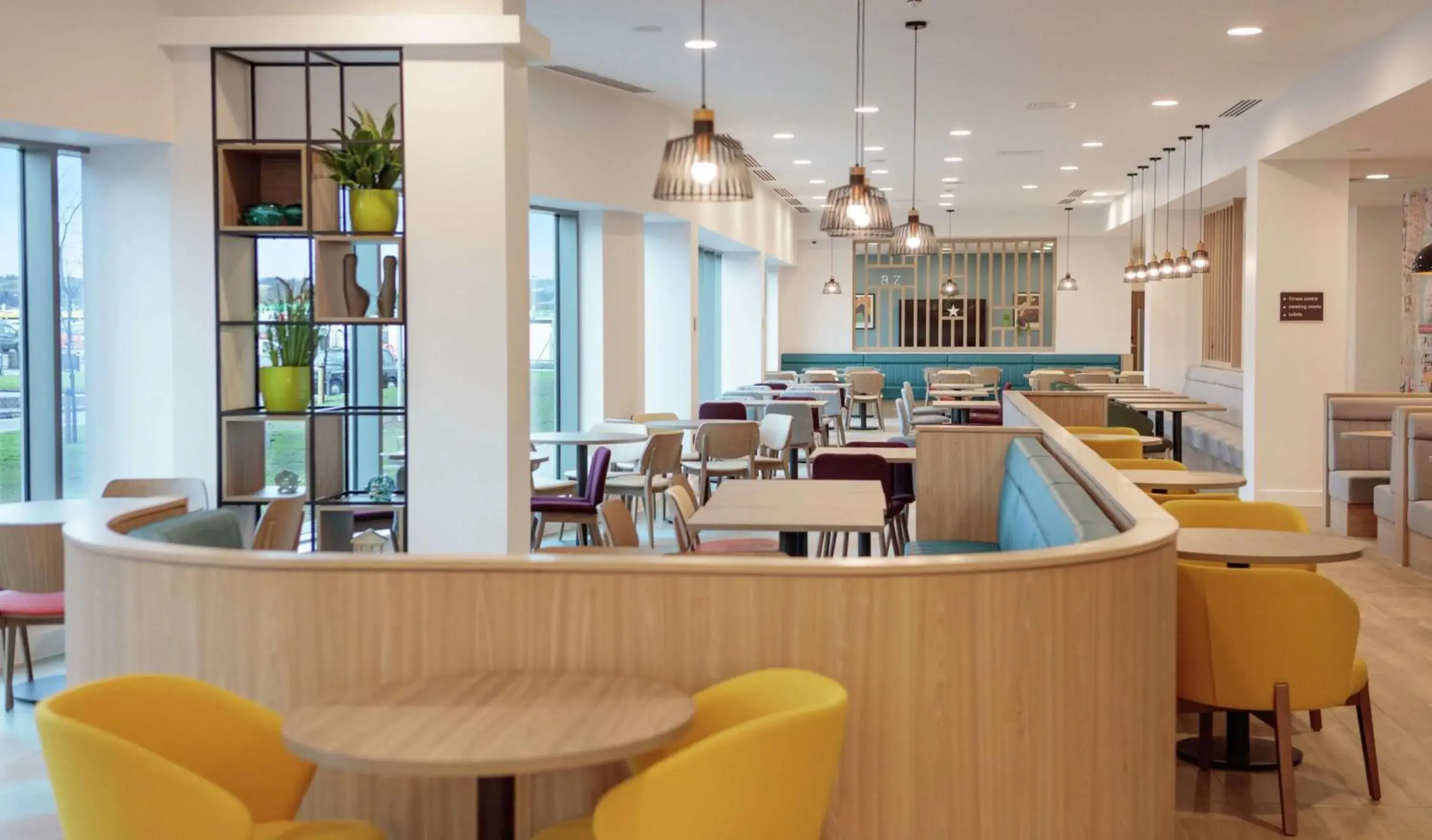 Lobby or reception in Hampton By Hilton Edinburgh Airport Lobby or reception in Hampton By Hilton Edinburgh Airport