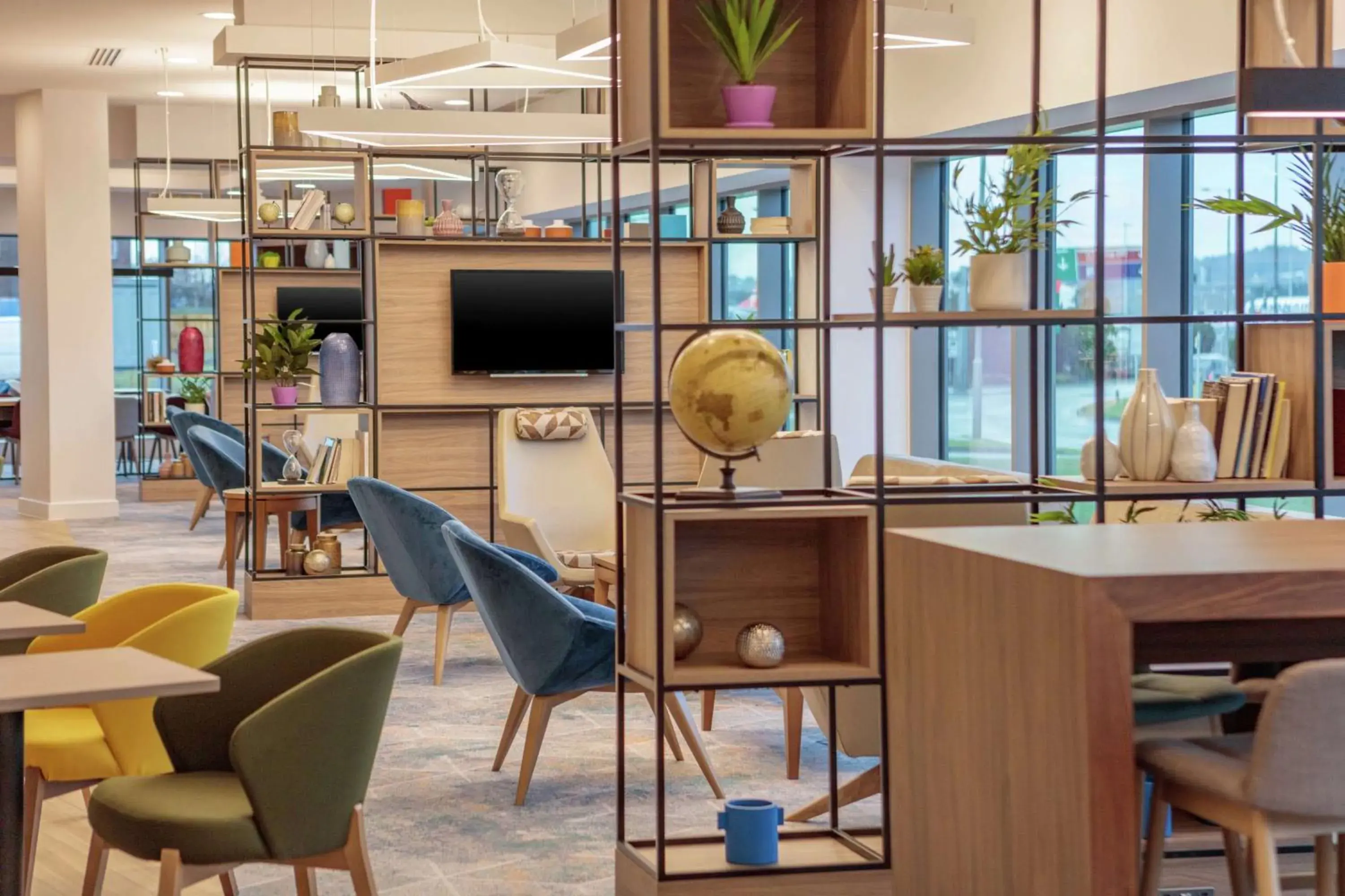 Lobby or reception in Hampton By Hilton Edinburgh Airport Lobby or reception in Hampton By Hilton Edinburgh Airport