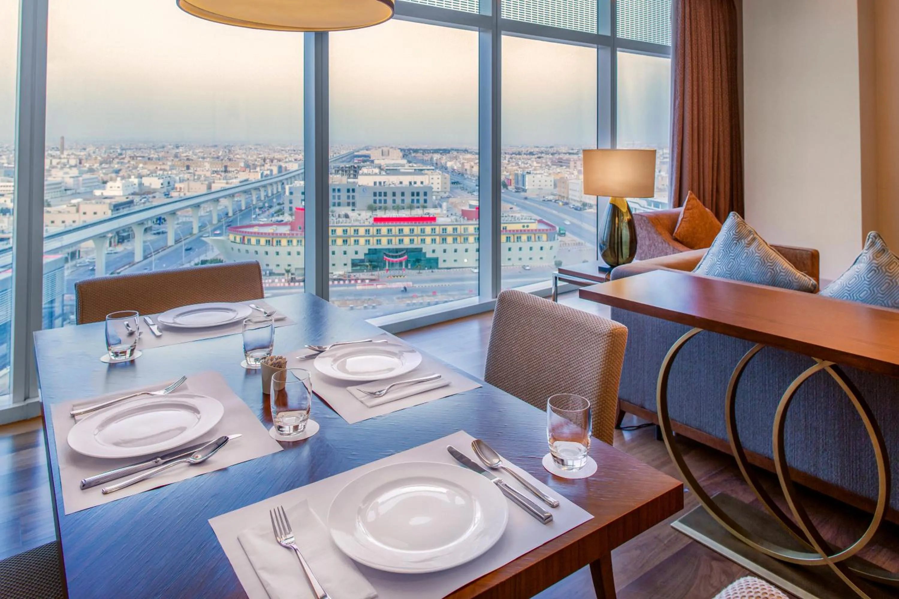 Living room in Hilton Riyadh Hotel & Residences