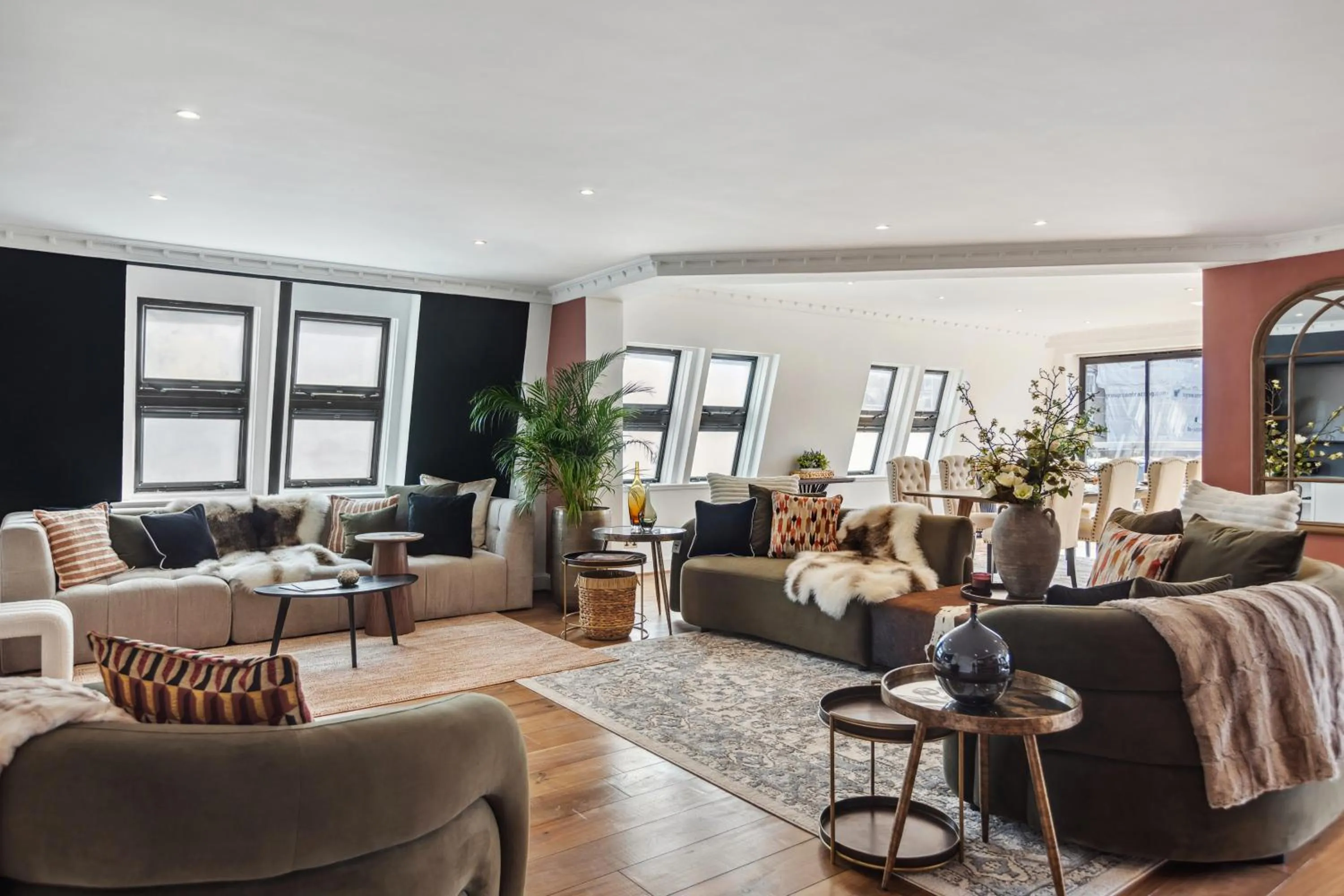 Living room in Mayfair House