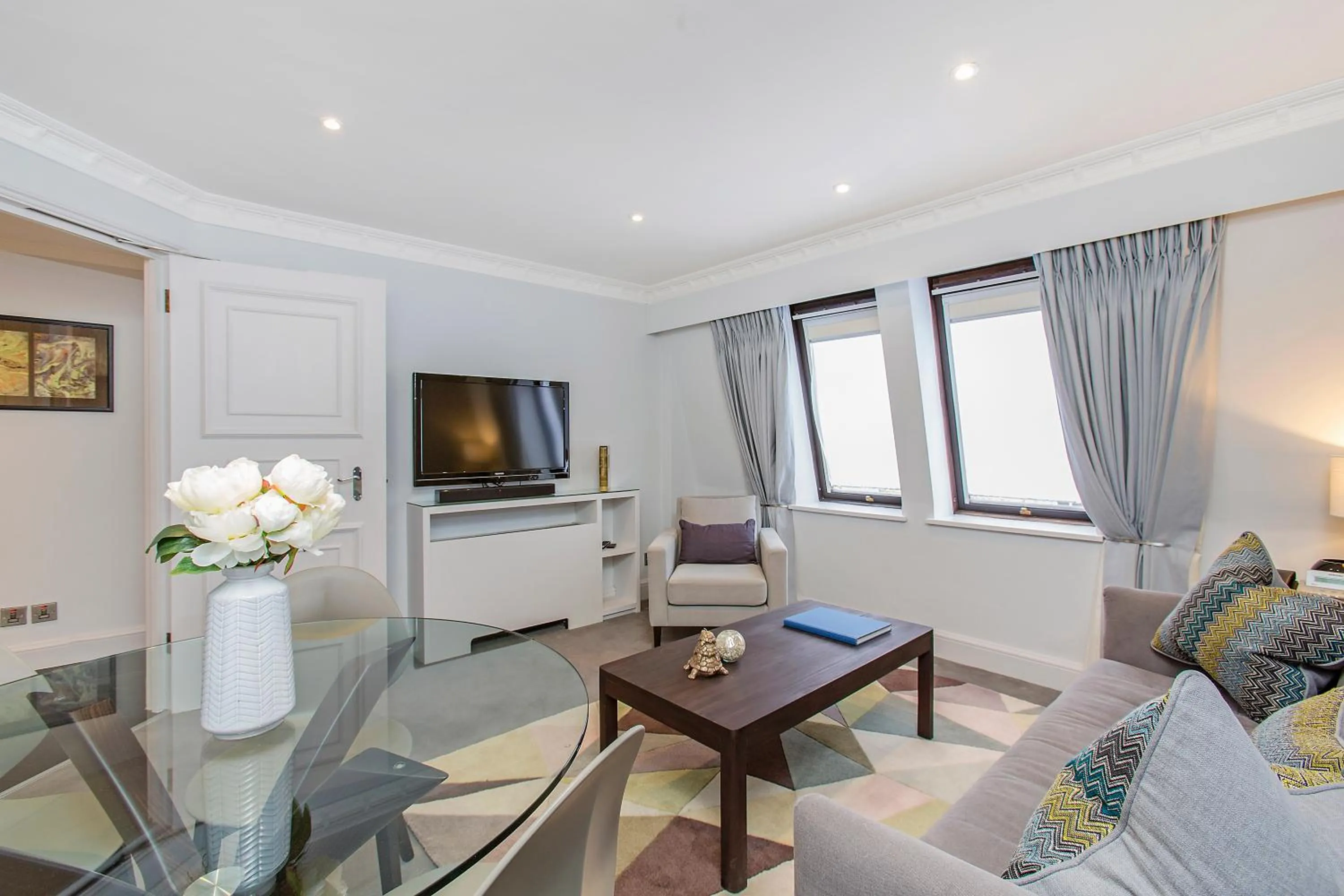 Living room in Mayfair House