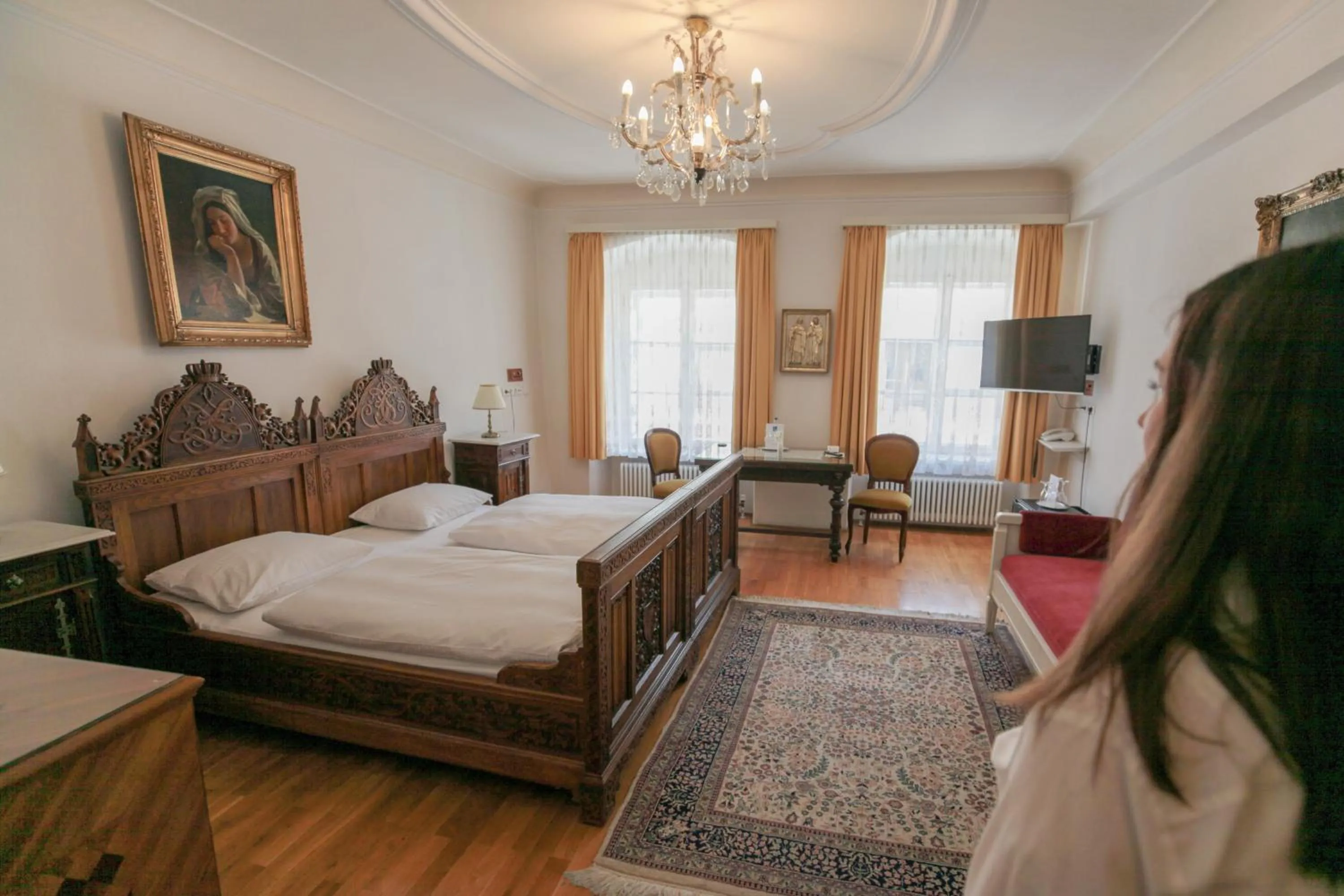 People, Bed in Hotel Wilder Mann