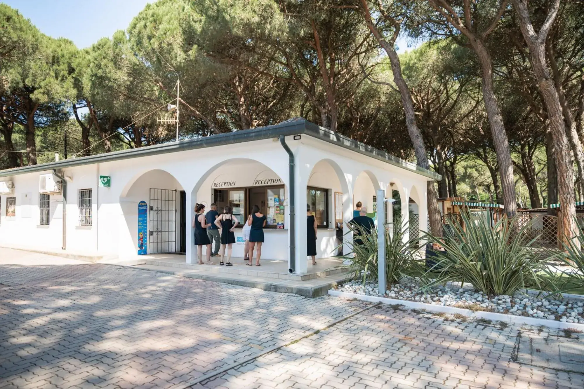 Lobby or reception in Club del Sole Rivaverde Easy Camping Village Lobby or reception in Club del Sole Rivaverde Easy Camping Village