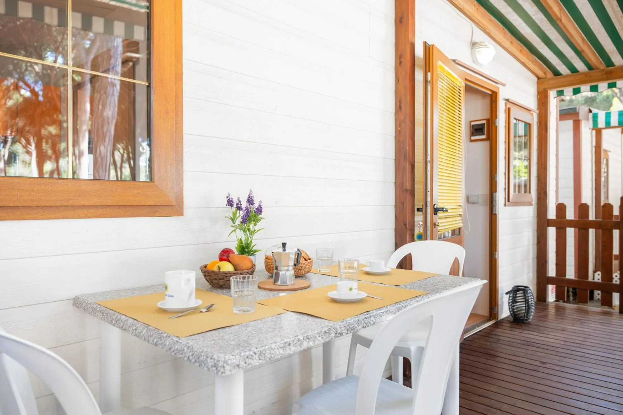 Balcony/Terrace in Club del Sole Rivaverde Easy Camping Village