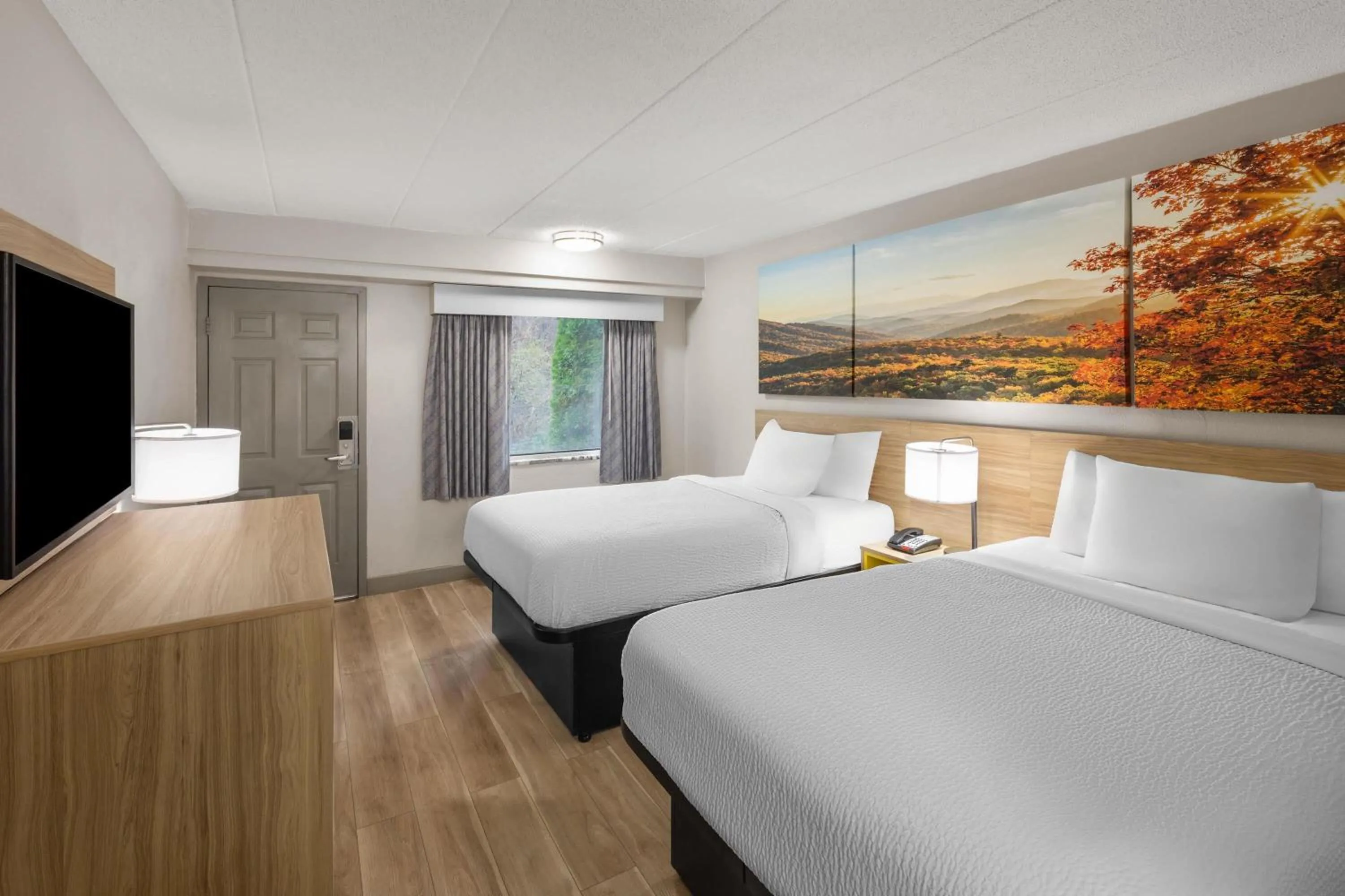 Photo of the whole room, Bed in Days Inn by Wyndham Charleston WV