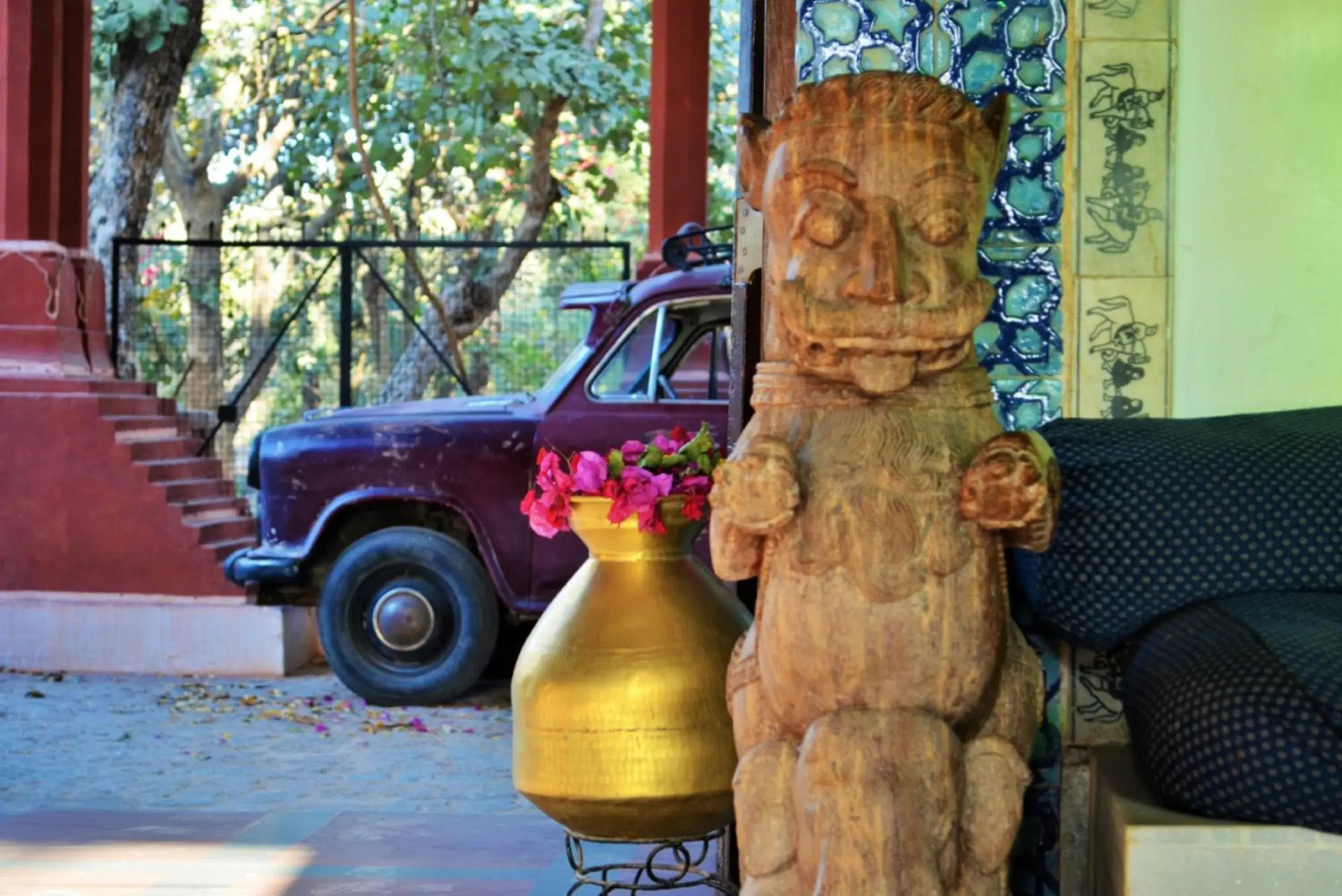 Facade/entrance in Bundelkhand Riverside Facade/entrance in Bundelkhand Riverside