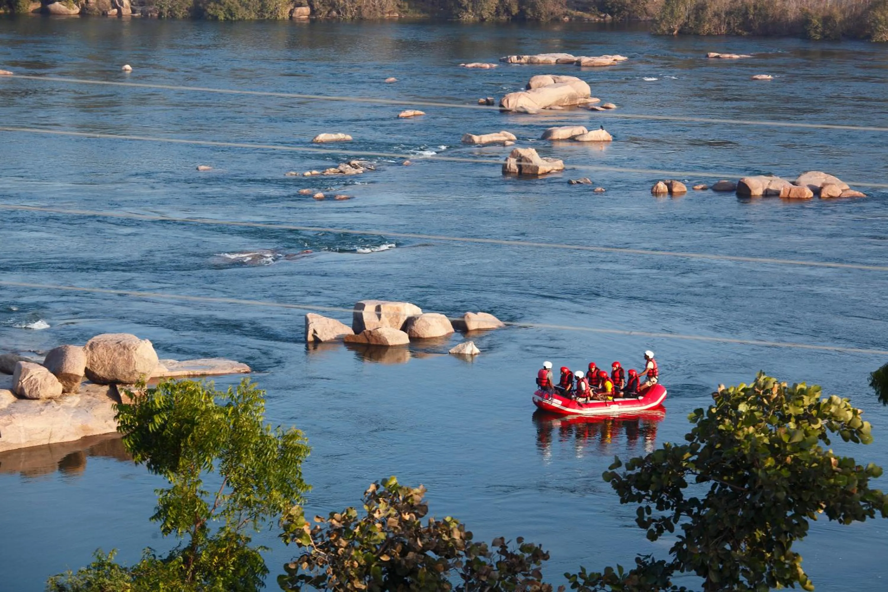 Canoeing in Bundelkhand Riverside