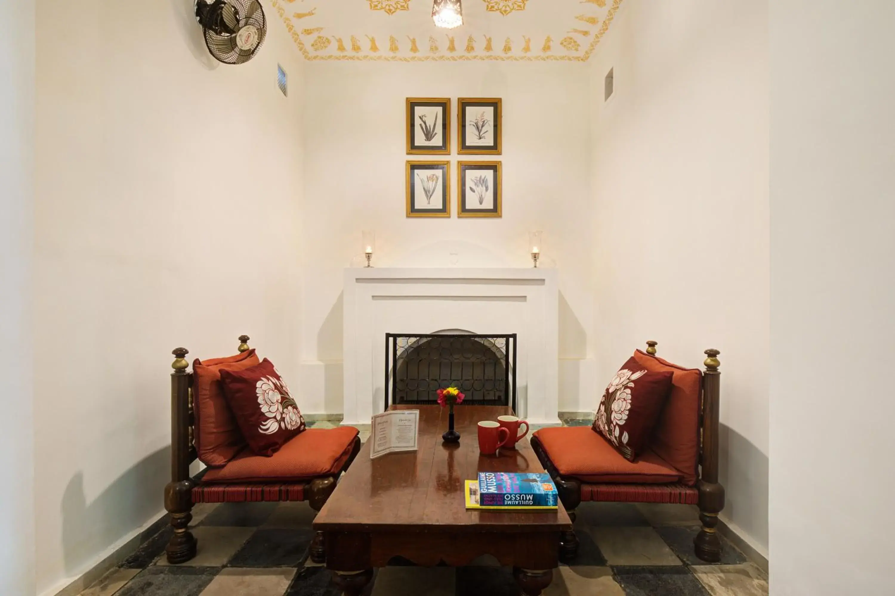 Living room in Bundelkhand Riverside Living room in Bundelkhand Riverside