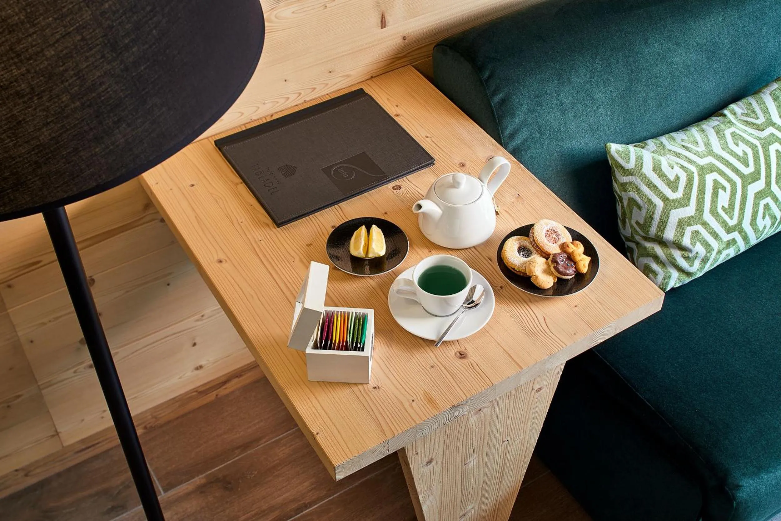 Seating area in Hotel Tabladel