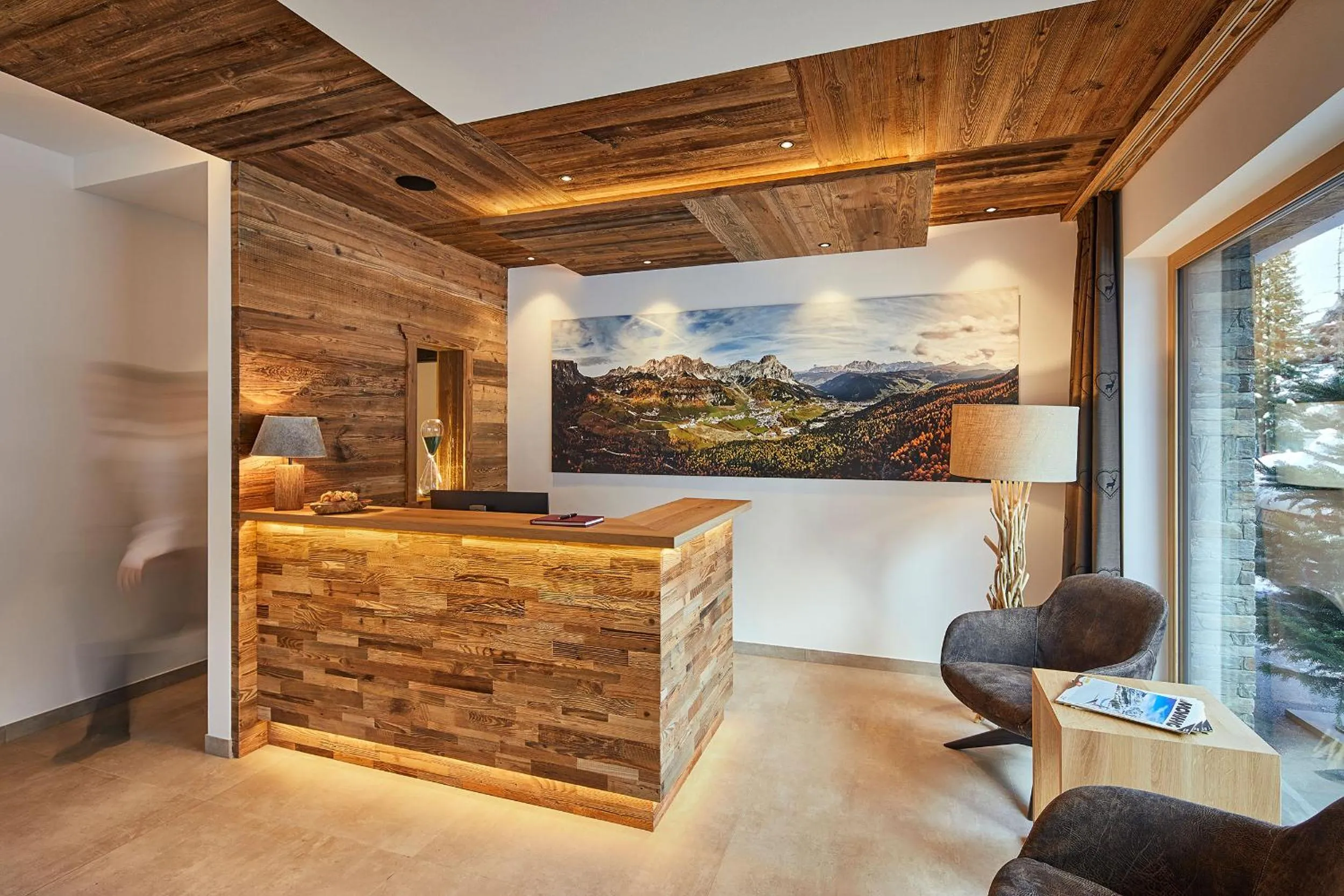 Lobby or reception in Hotel Tabladel