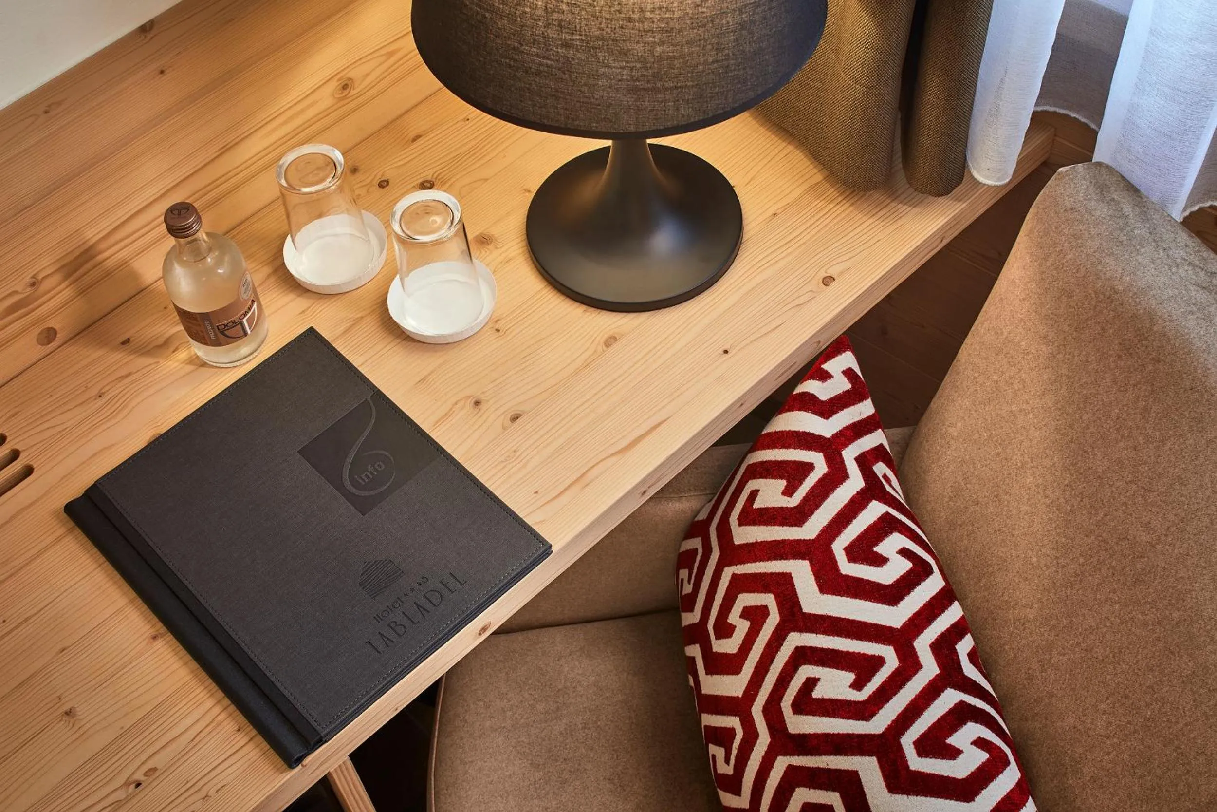 Seating area in Hotel Tabladel