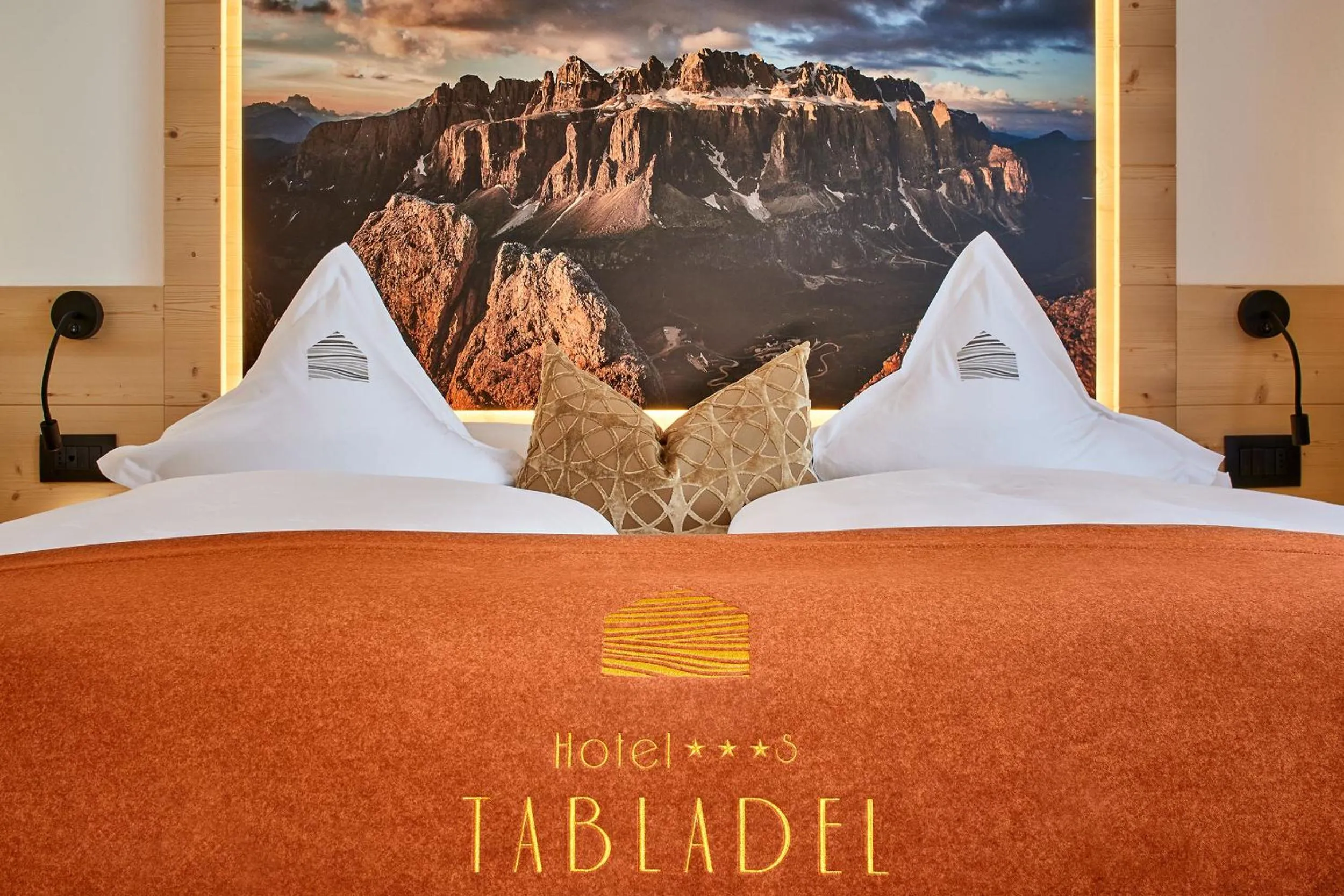 Bed in Hotel Tabladel