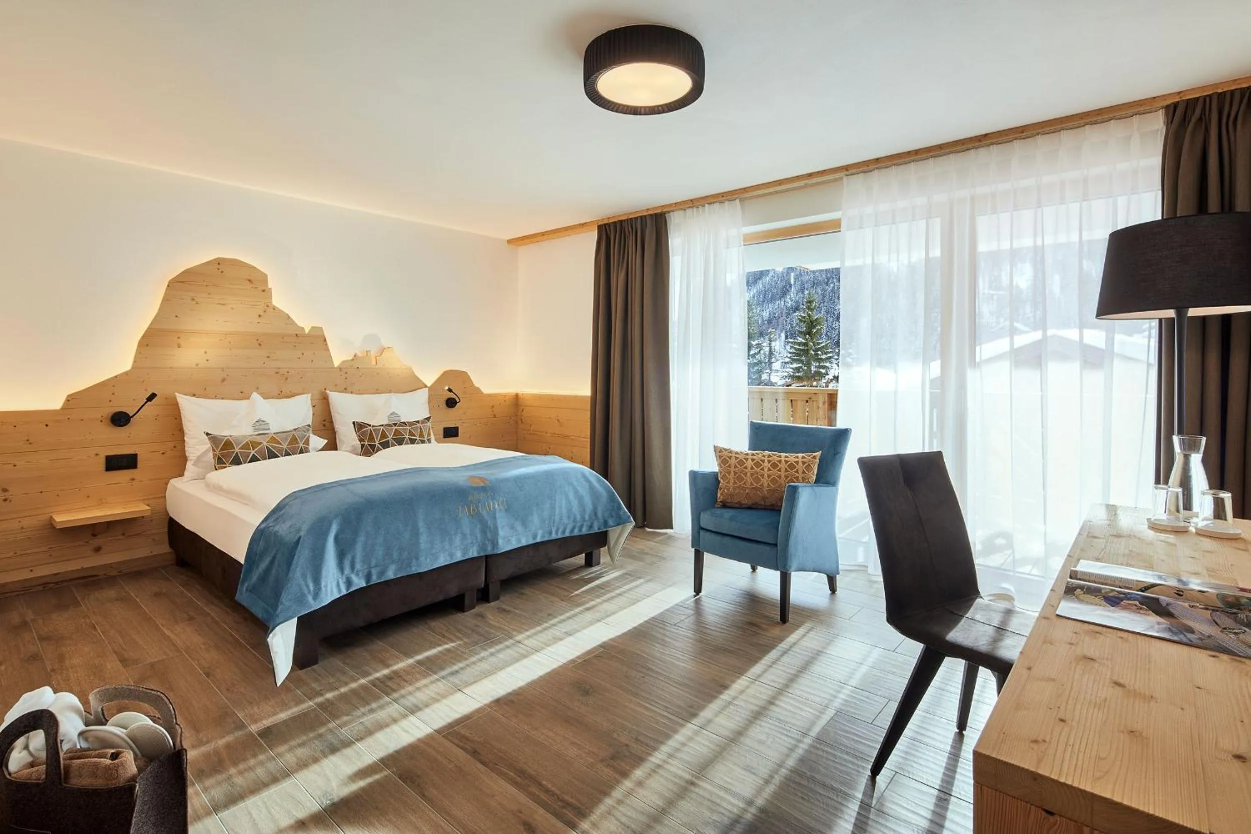 Bedroom, Bed in Hotel Tabladel