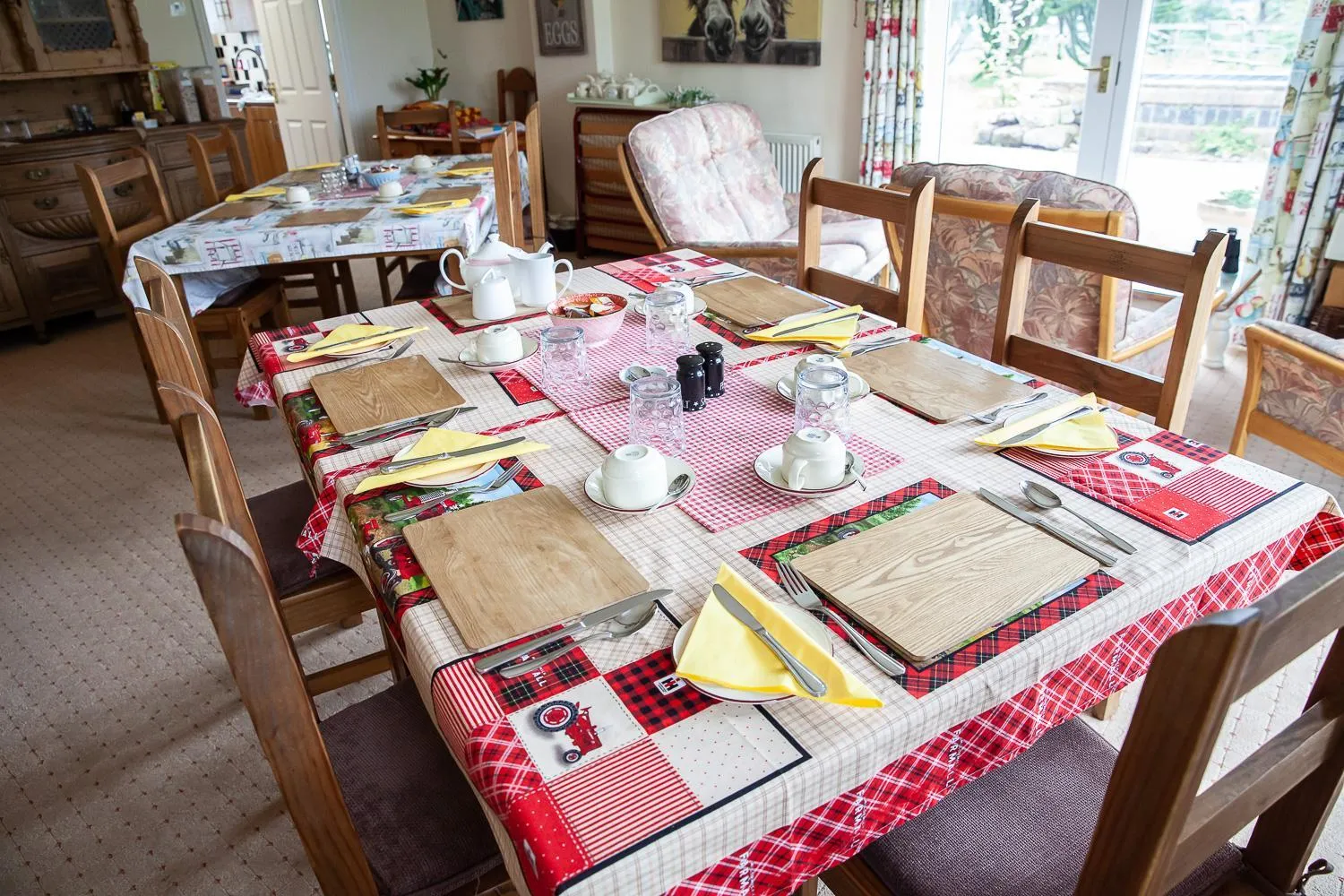 Dining area in Higher Farm