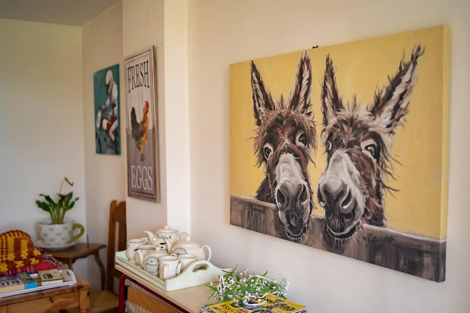 Dining area in Higher Farm