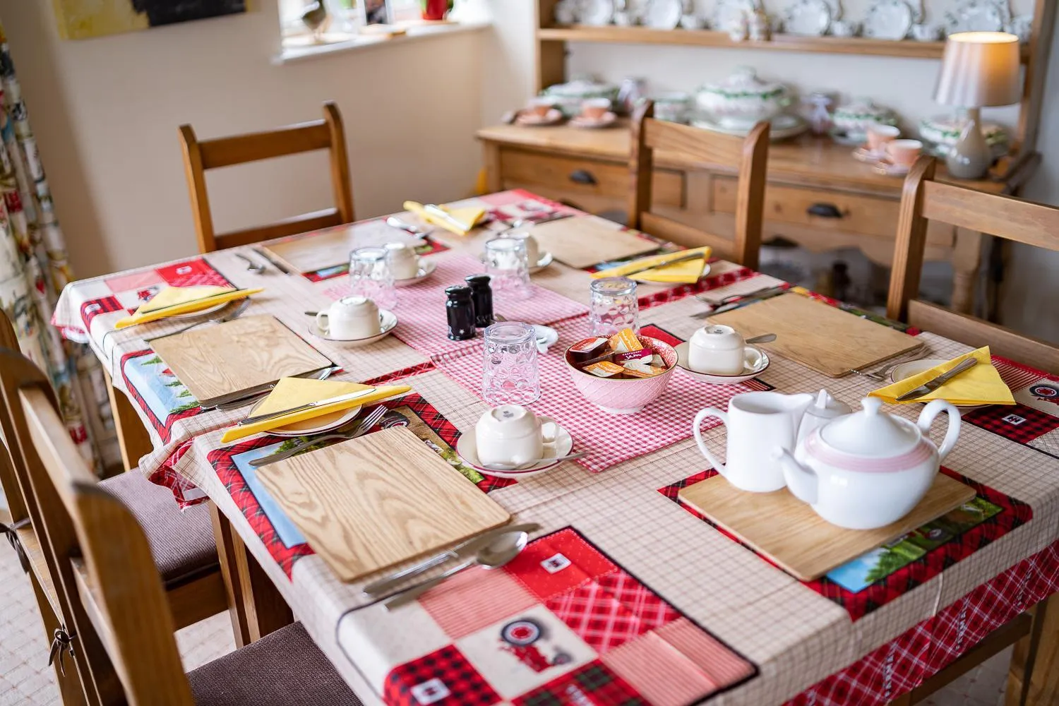 Dining area in Higher Farm