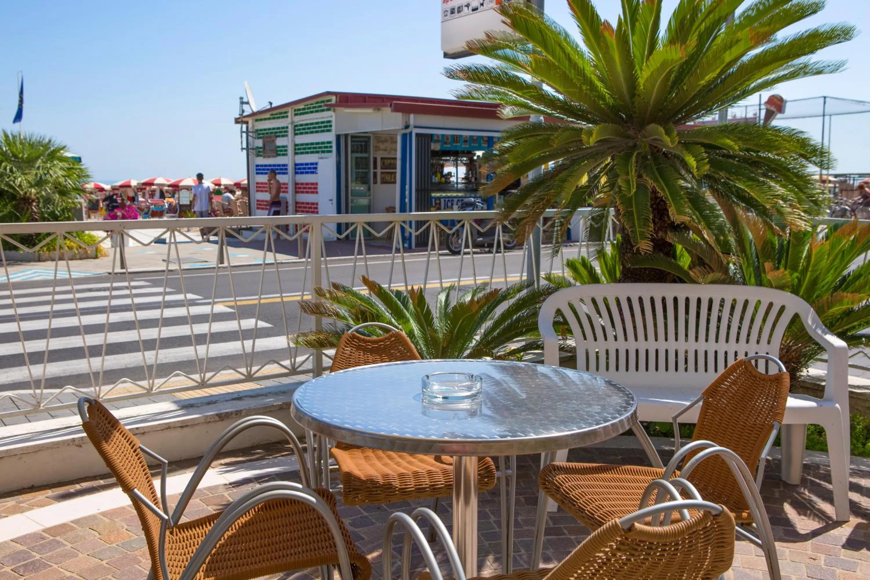 Patio in Hotel Gorini