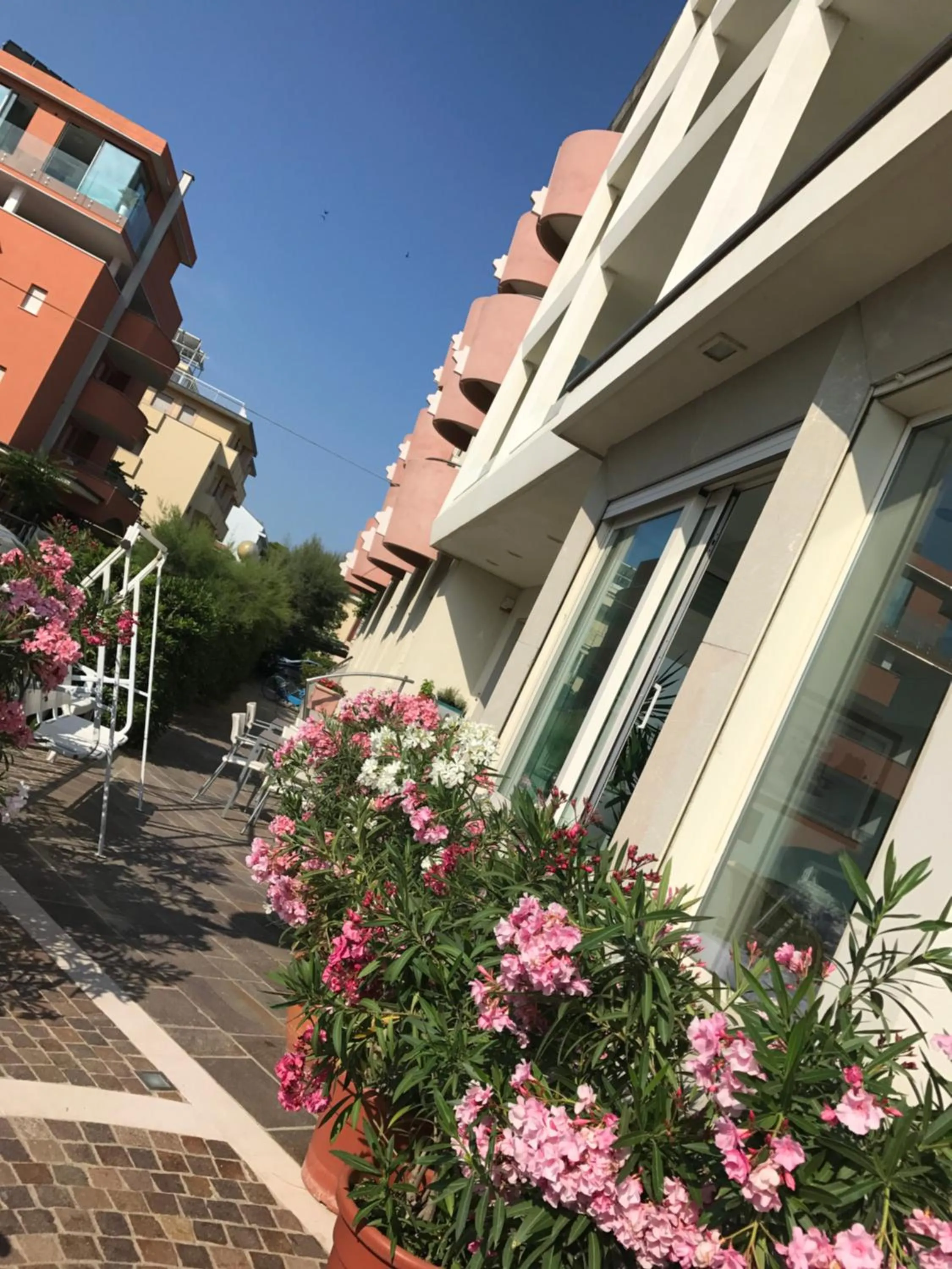 Decorative detail in Hotel Gorini