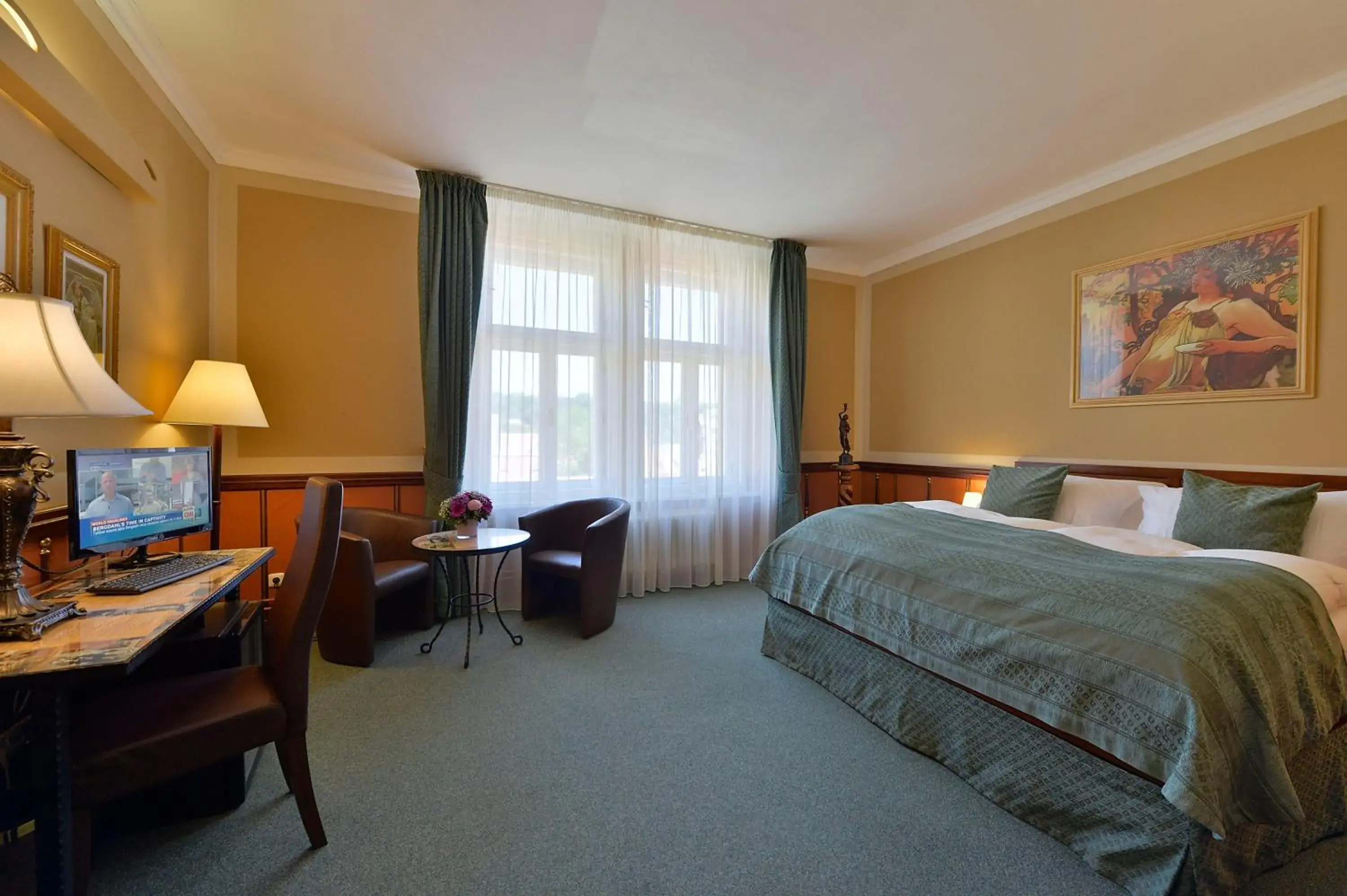 Bed in Hotel Hastal Prague Old Town Bed in Hotel Hastal Prague Old Town