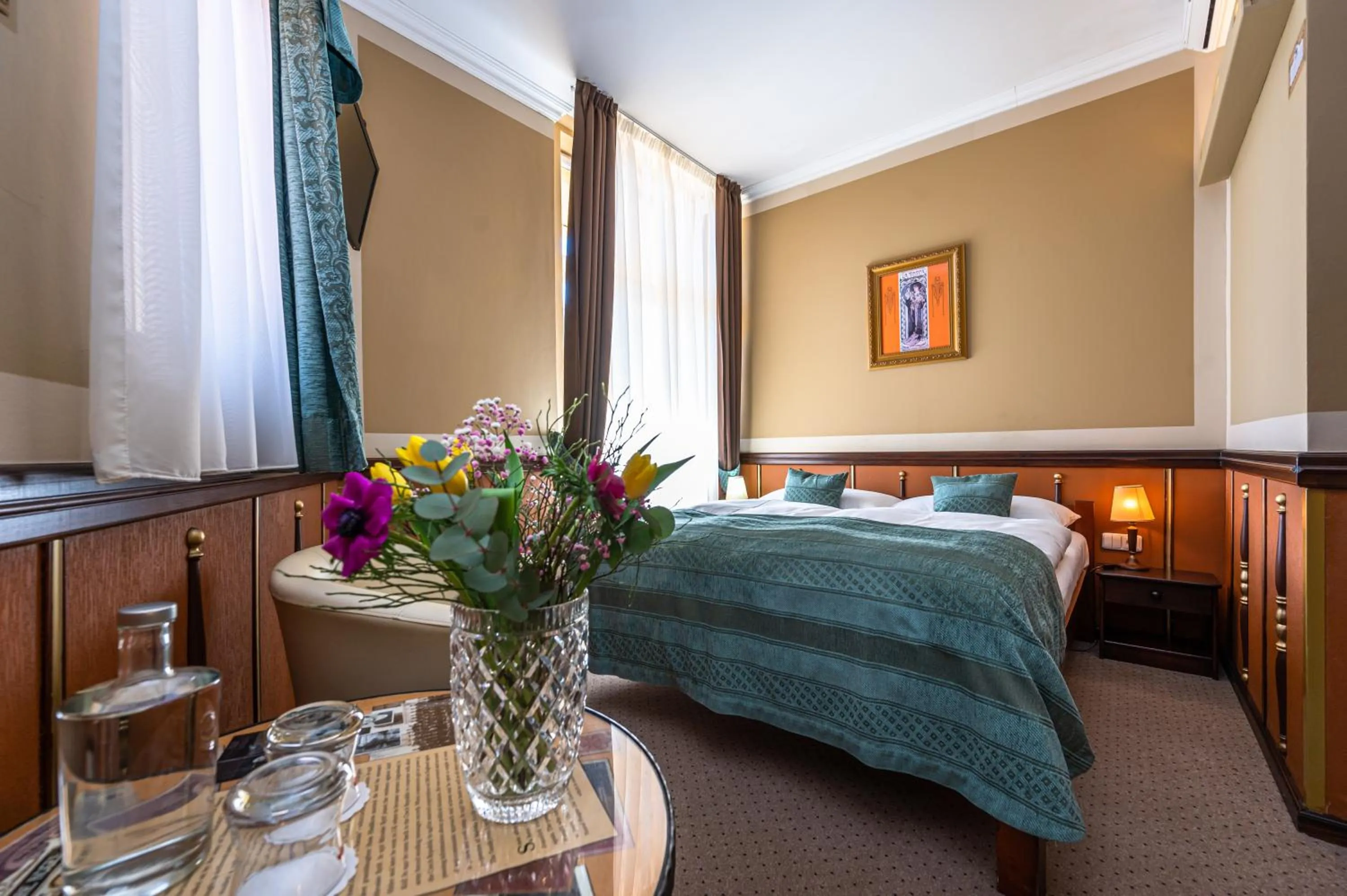 Photo of the whole room, Bed in Hotel Hastal Prague Old Town