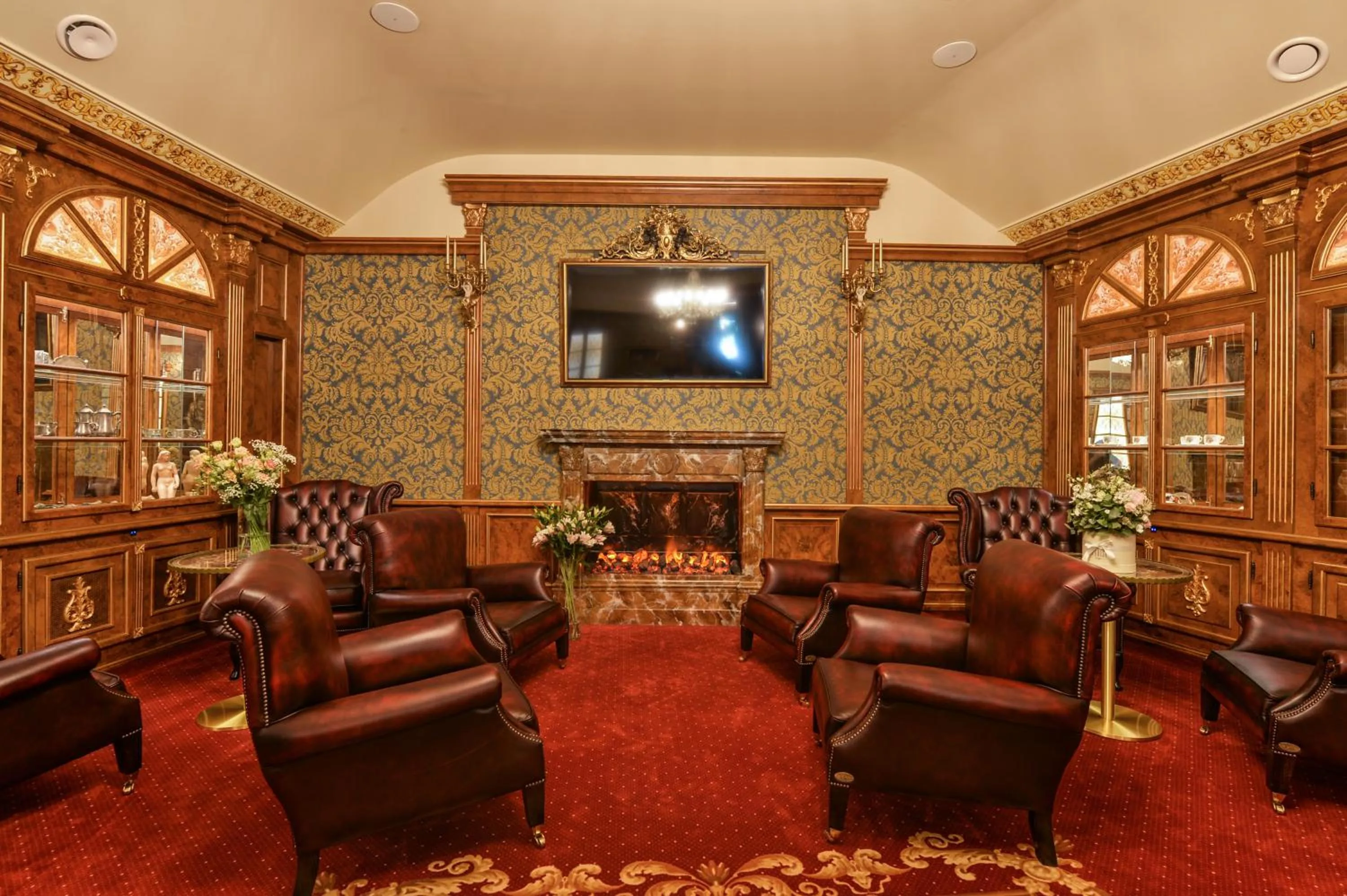 Patio in Hotel Hastal Prague Old Town