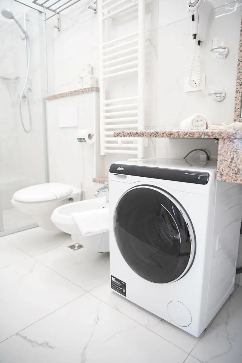 washing machine in Hotel Angela
