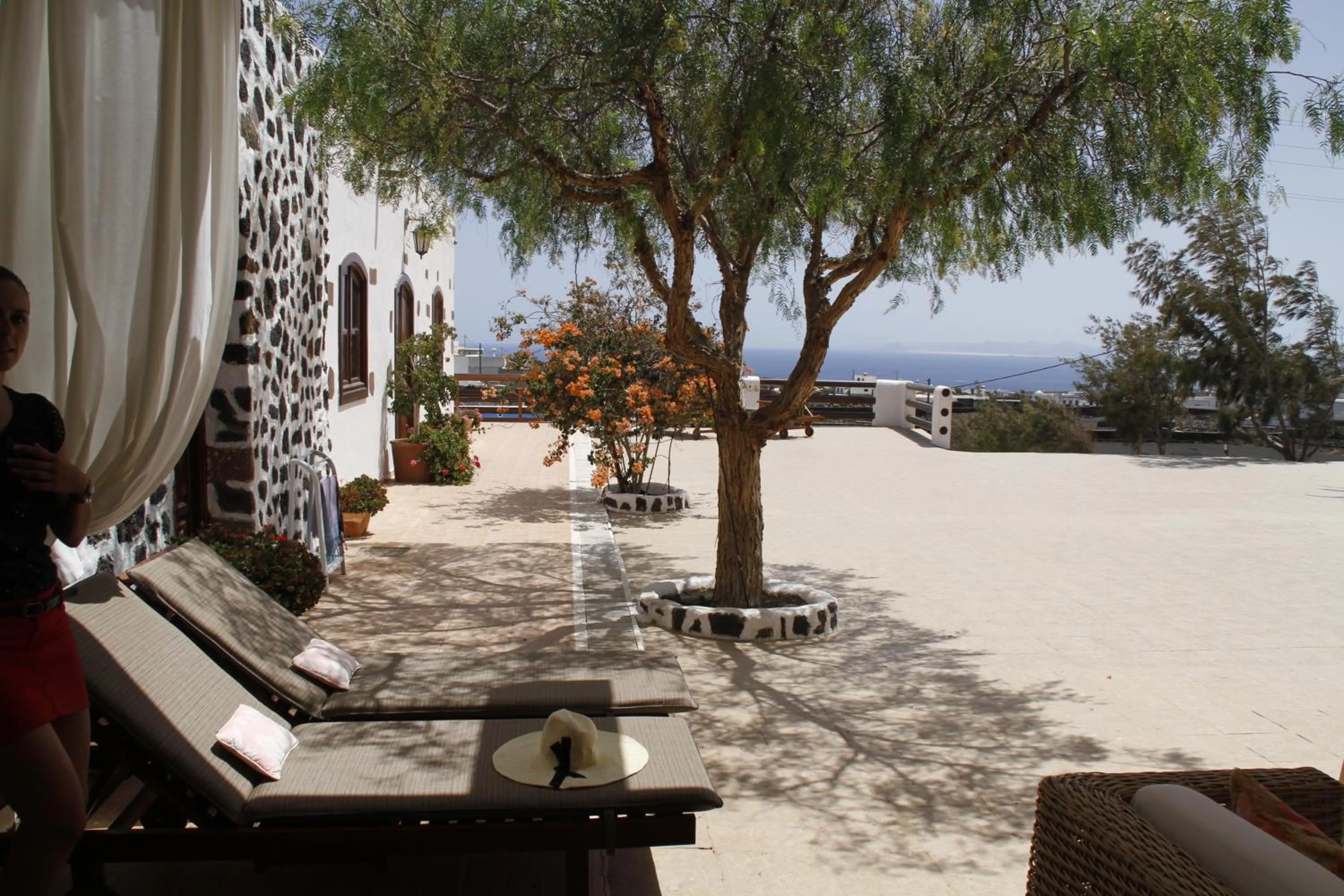 Seating area in Villas Macher